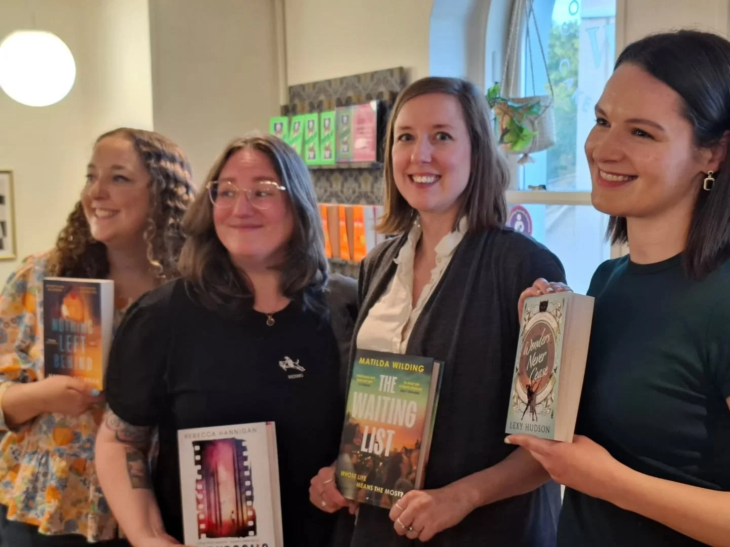 Fantastic evening at @waterstonesgreenwich listening to the effortlessly brilliant @hannahbrennan_author interviewing 3 spectacular 2026 debuts. 

Let me introduce you to:
@matildawildingauthor whose book, #TheWaitingList tells the story of one mothe
