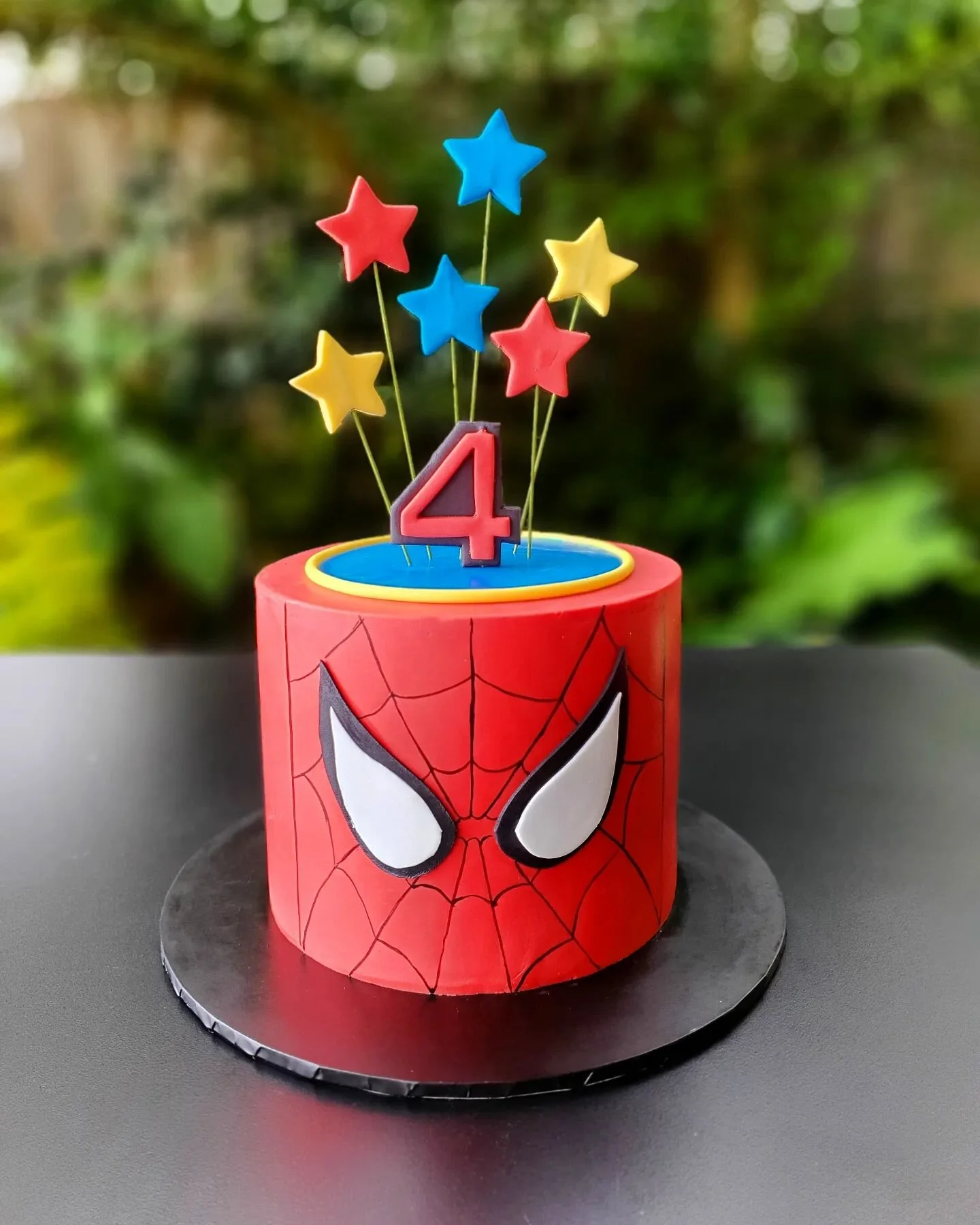 Spiderman 4th birthday cake

#cake #birthday #birthdaycake #spiderman #spidermancake #kidsbirthday #kidsparty #fondant #fondantcake #forthbirthday #Melbourne #darley #breadandbutterfly #breadandbutterflybakes