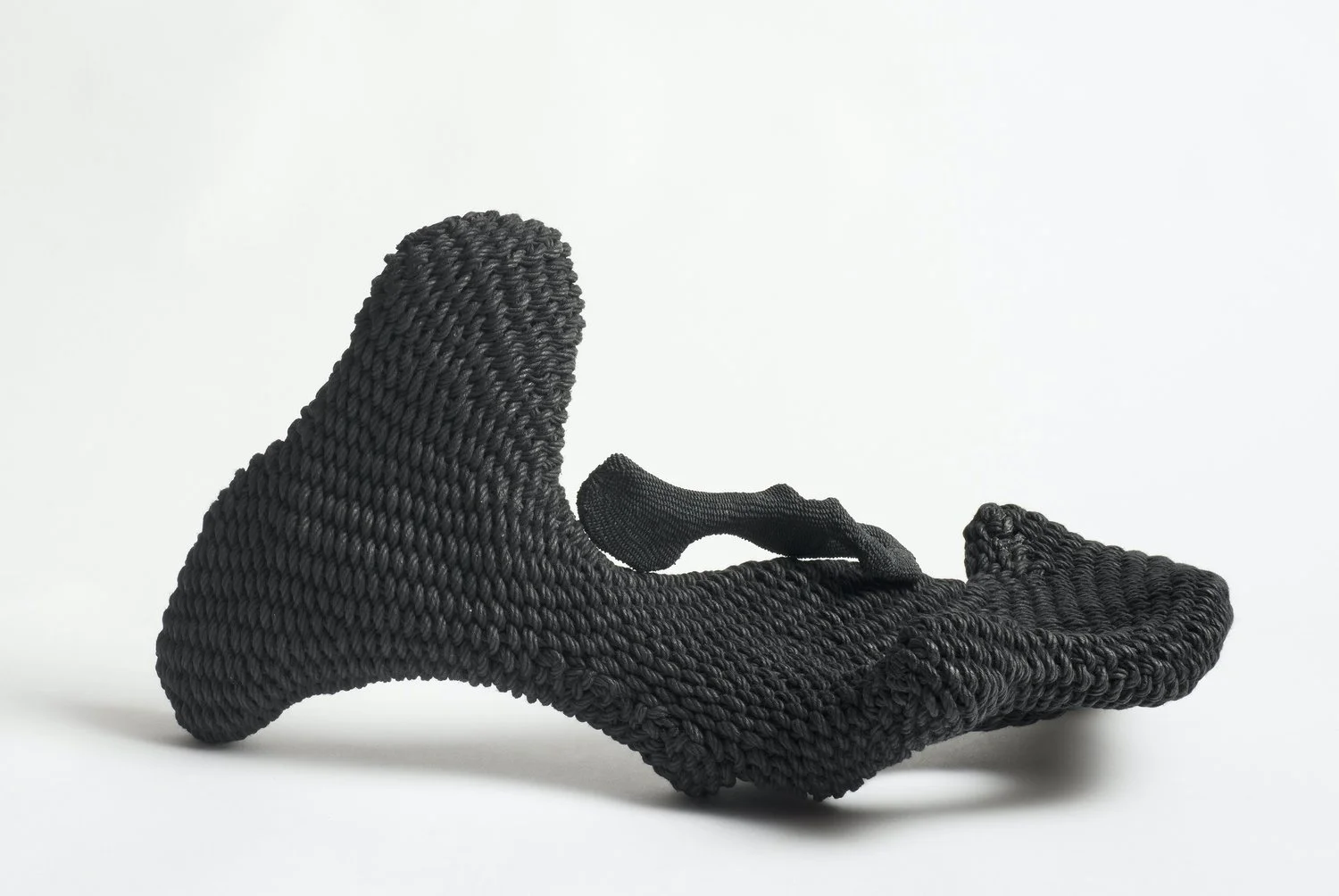 Nurture Series VI - bone, cotton rope/thread, beeswax - 28 x 40 x 28cm - 2022