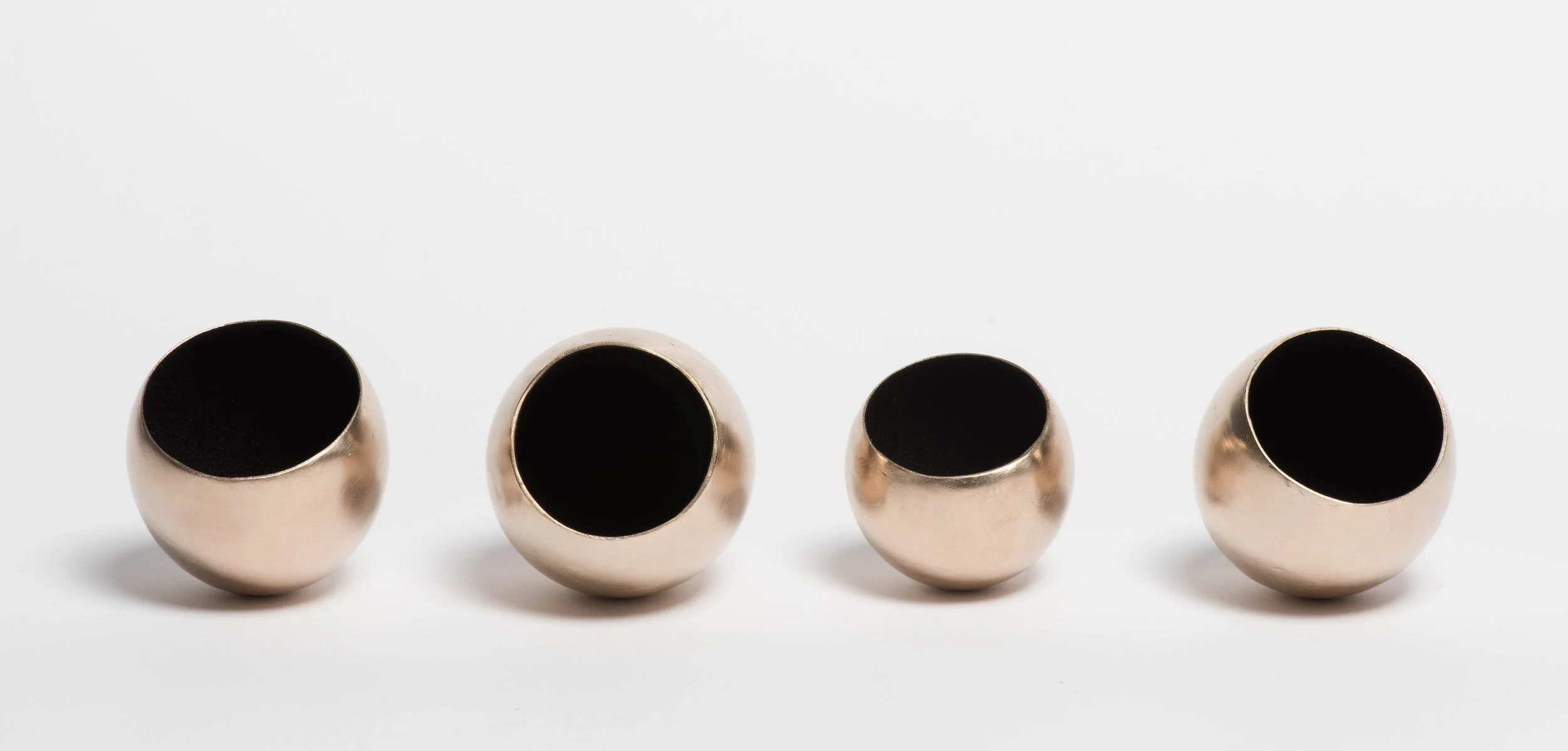 Intimate Series - bronze, flocking - sizes variable - 2017 - SOLD