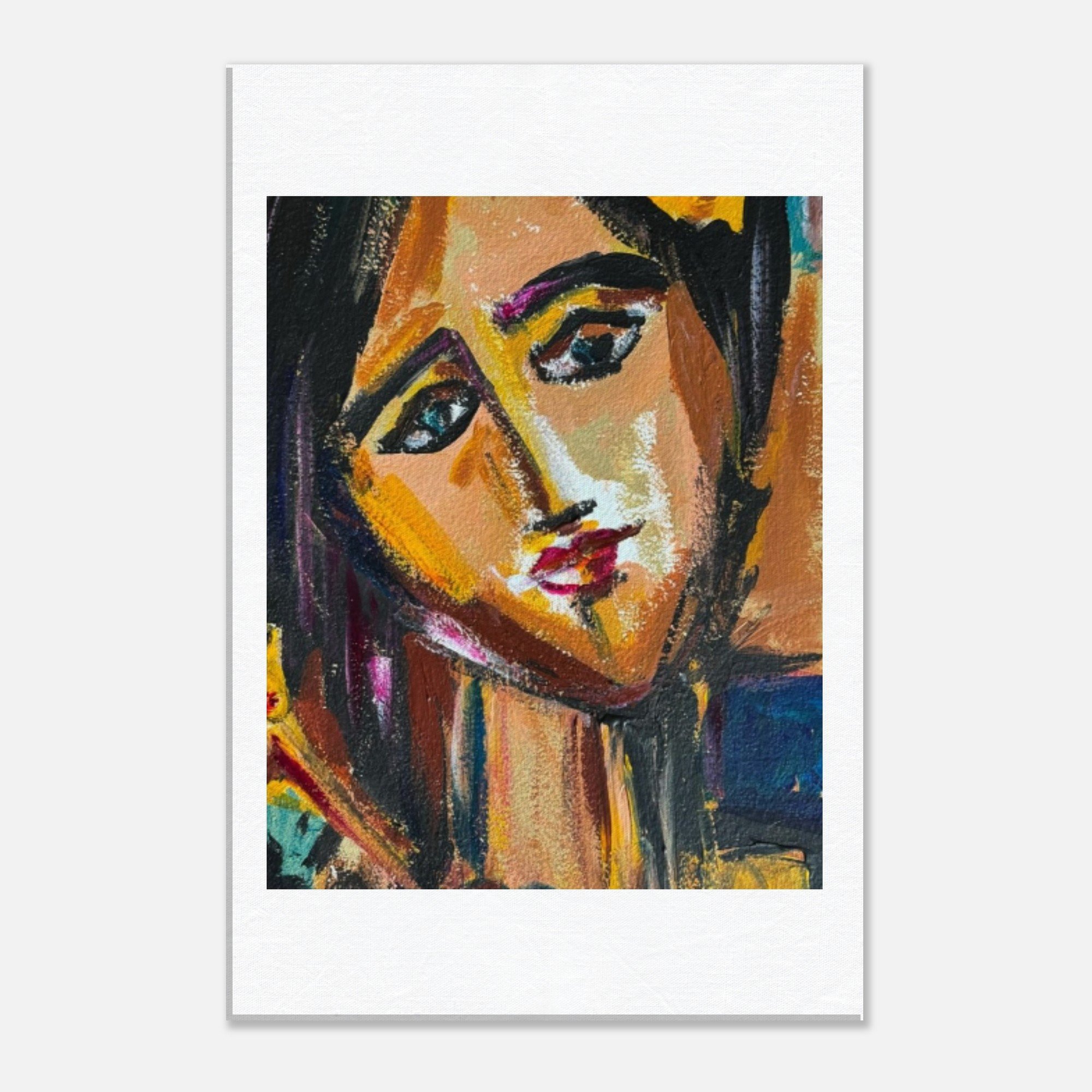 Joyce: An Abstract Expression Canvas – Original Artwork by Eleanor Dailey