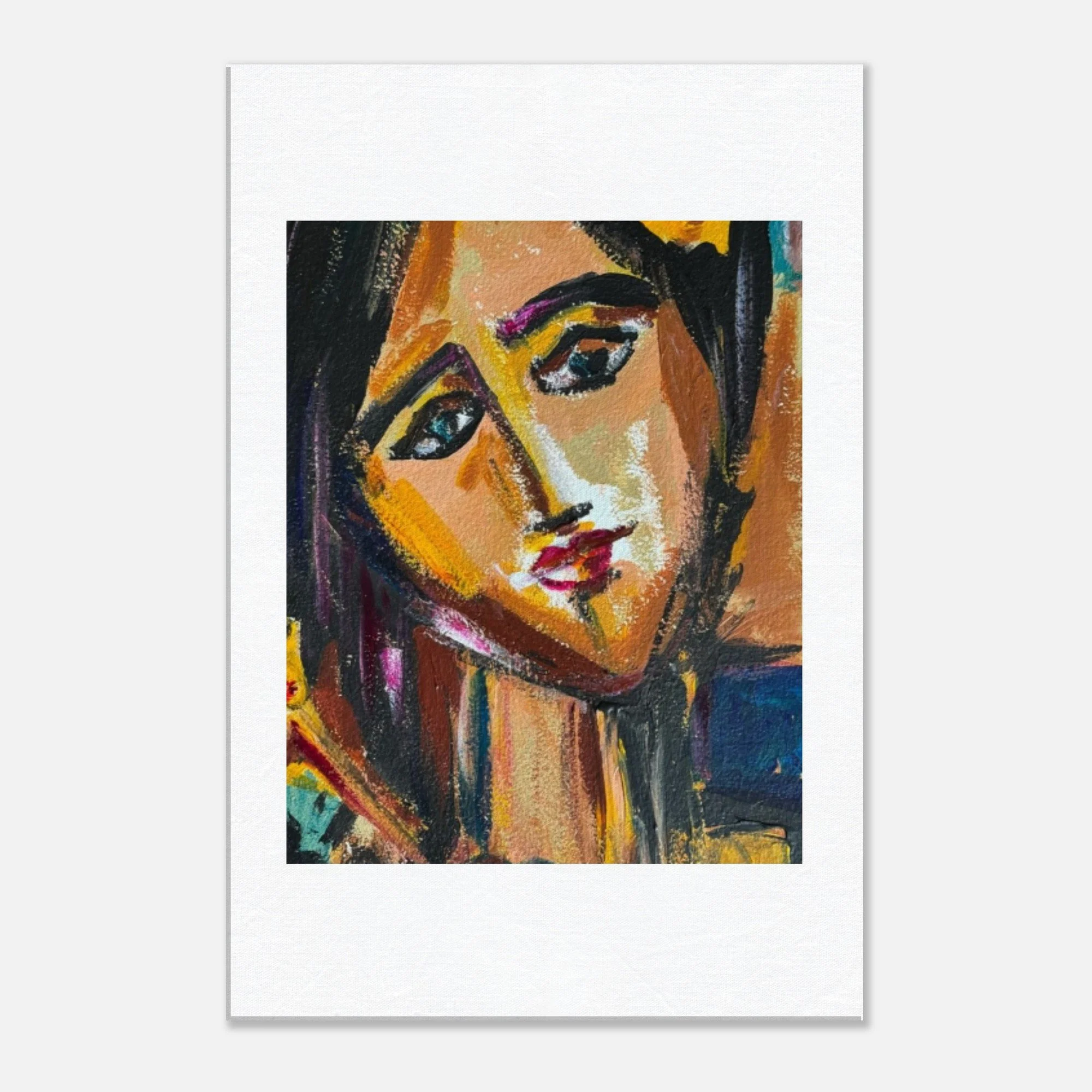 Joyce: An Abstract Expression Canvas – Original Artwork by Eleanor Dailey