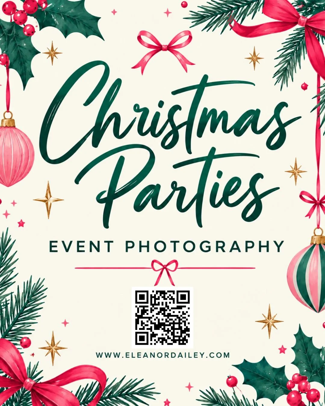 Can I get a prize for being the first Christmas post you see in September? No? Well if you're organising a Christmas party please do think of me for all your photographic needs. I promise to take no shots other than the camera kind, and also no embar