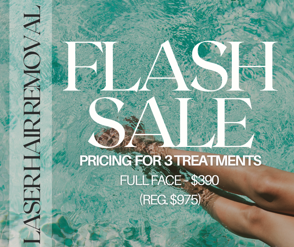 Laser Hair Removal - Full Face Flash Sale