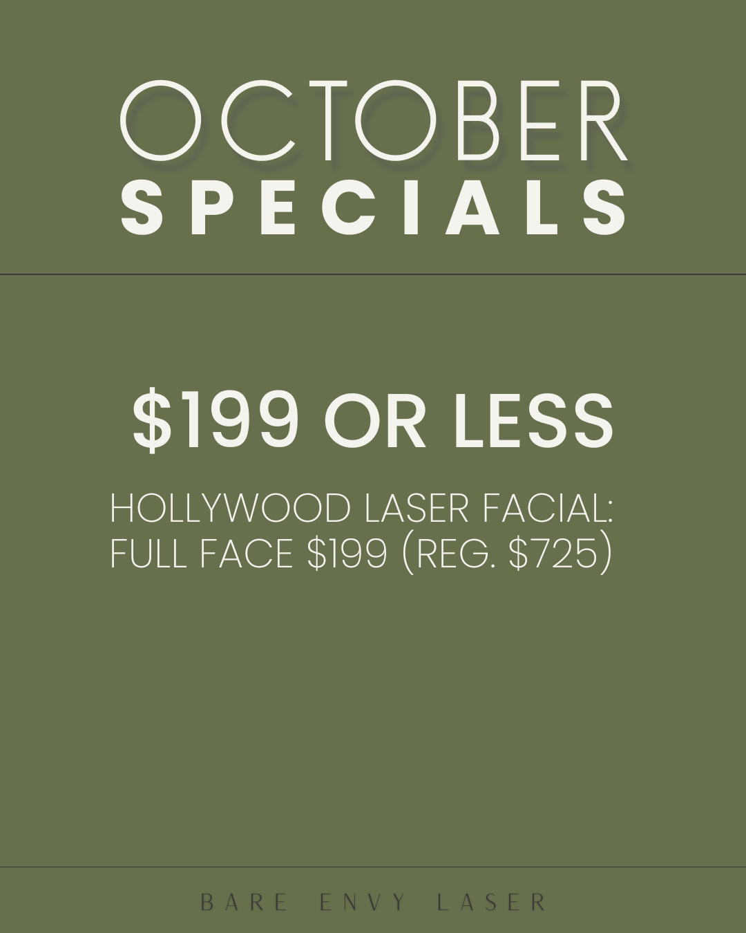 Hollywood Facial Full Face Special