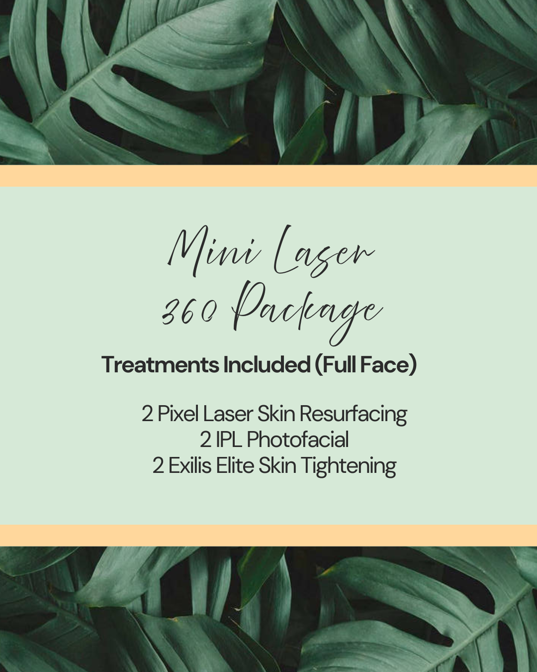 Mini Laser 360 Package Monthly Special