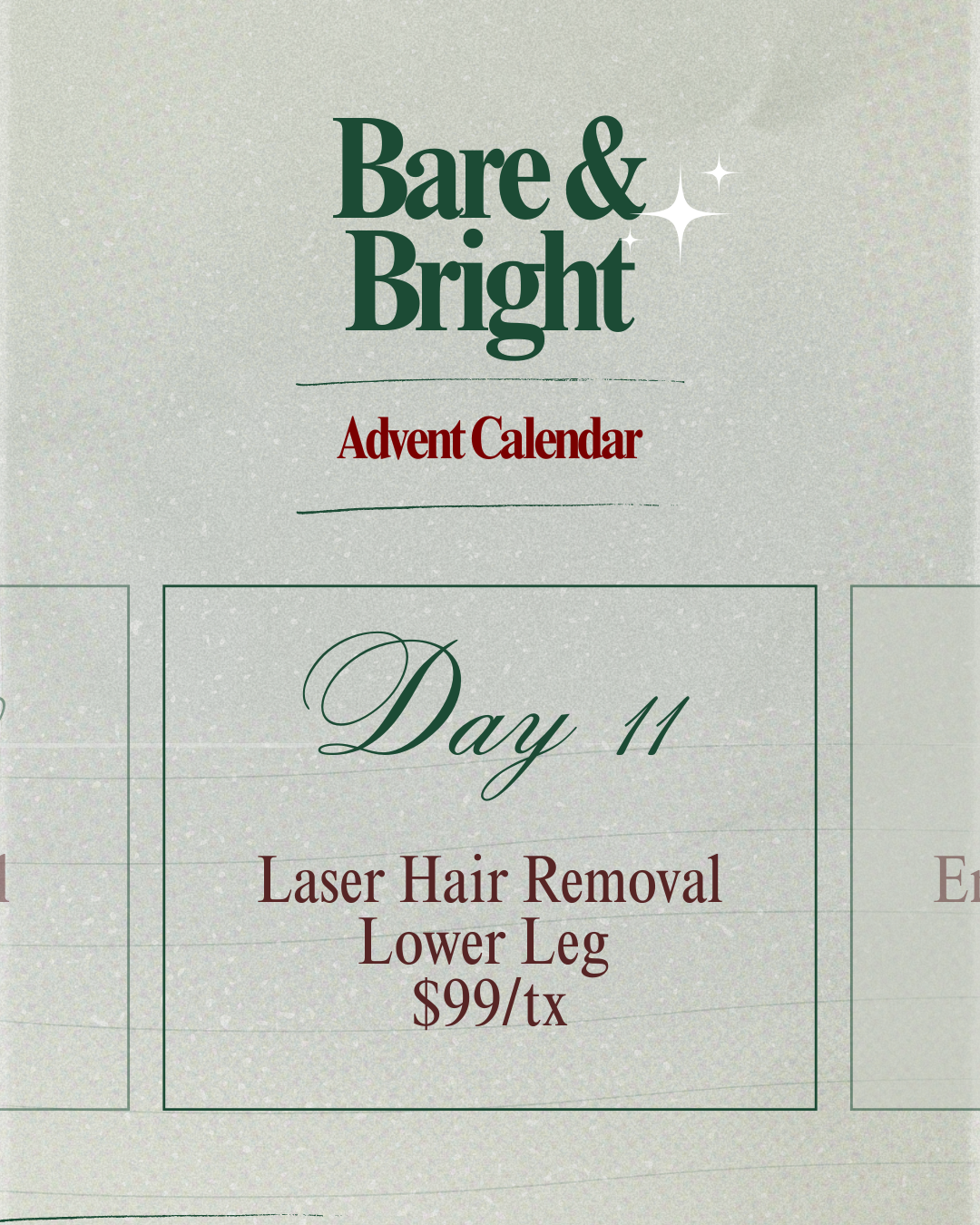 Laser Hair Removal - Lower Legs Sale