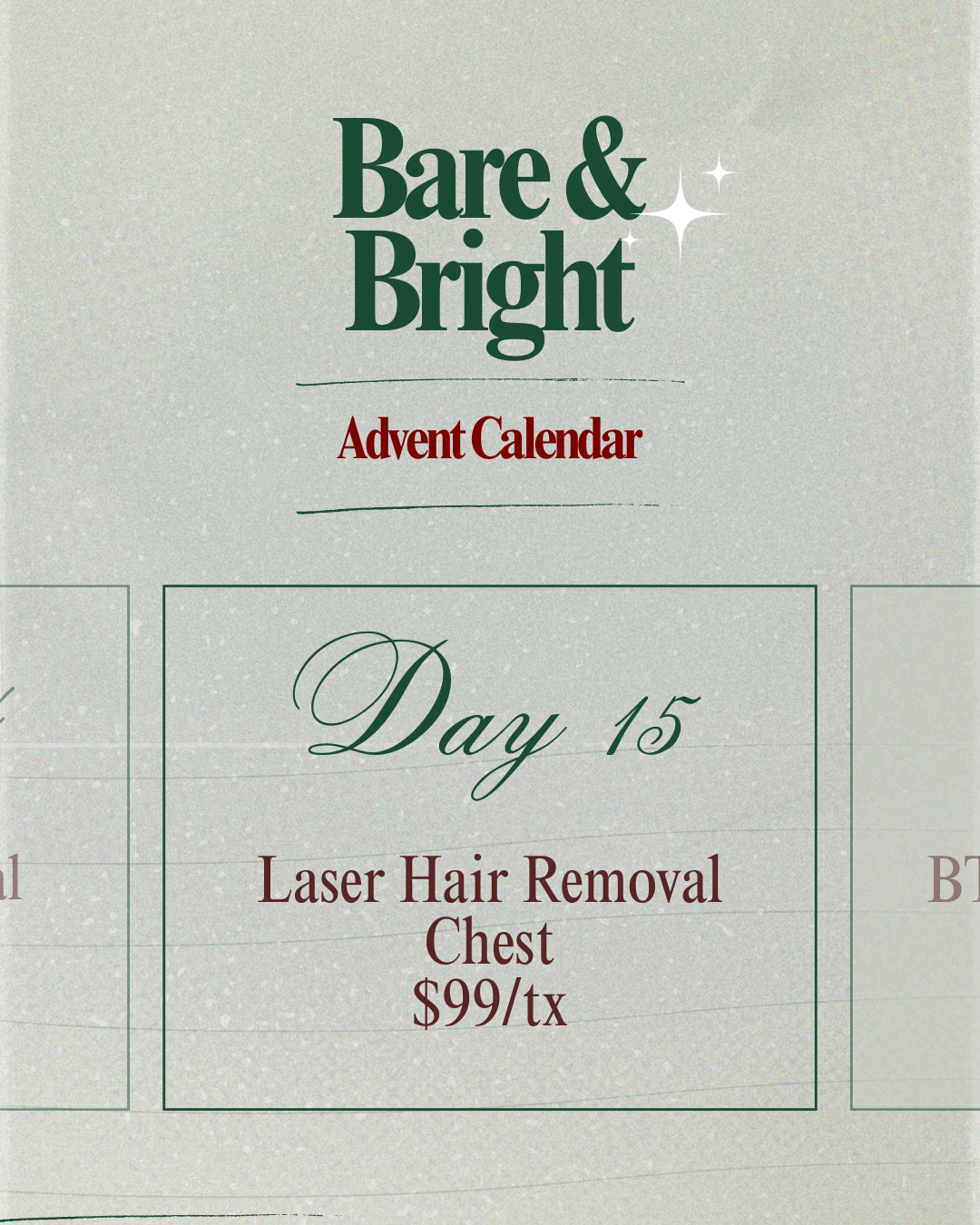 Laser Hair Removal - Chest Sale