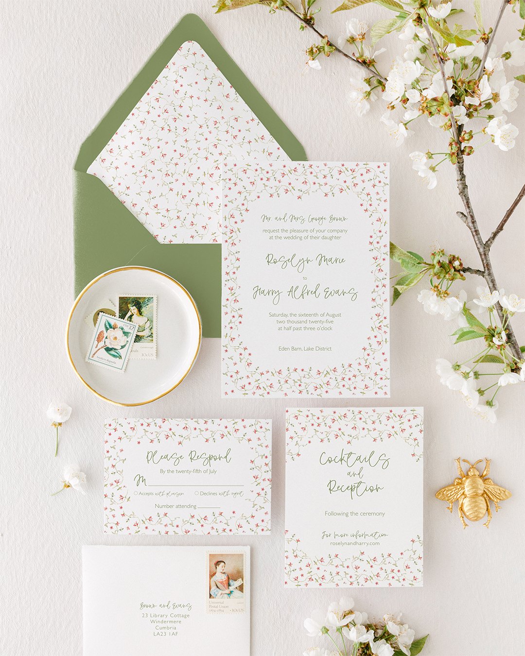 🌸 Meet the Roselyn Collection 🌿

Joyful, romantic, and a little bit whimsical&mdash;this suite was made for love stories that feel like sunshine on old stone walls and laughter in the garden.

Delicate pink watercolor florals and soft green vines m
