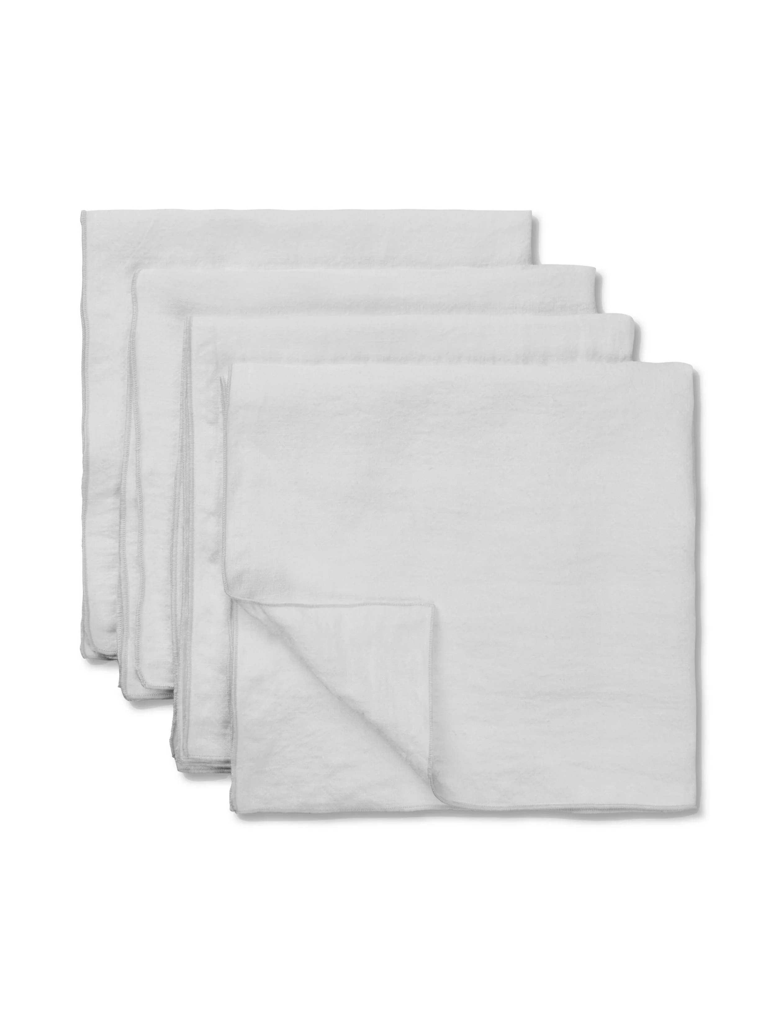 Merrow Napkins (Light Grey) Set of 4 by Space Copenhagen for Tameko