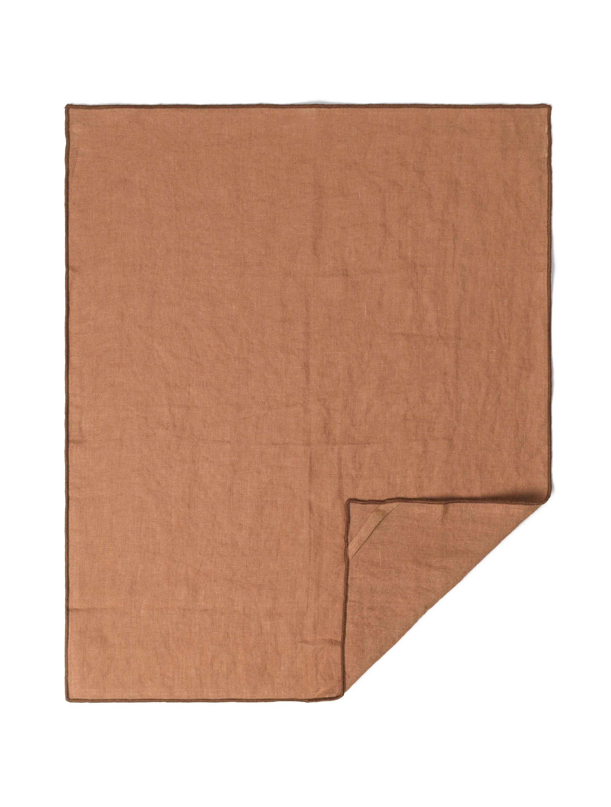 Merrow Kitchen Towel (Rust) Set of 2 by Space Copenhagen for Tameko