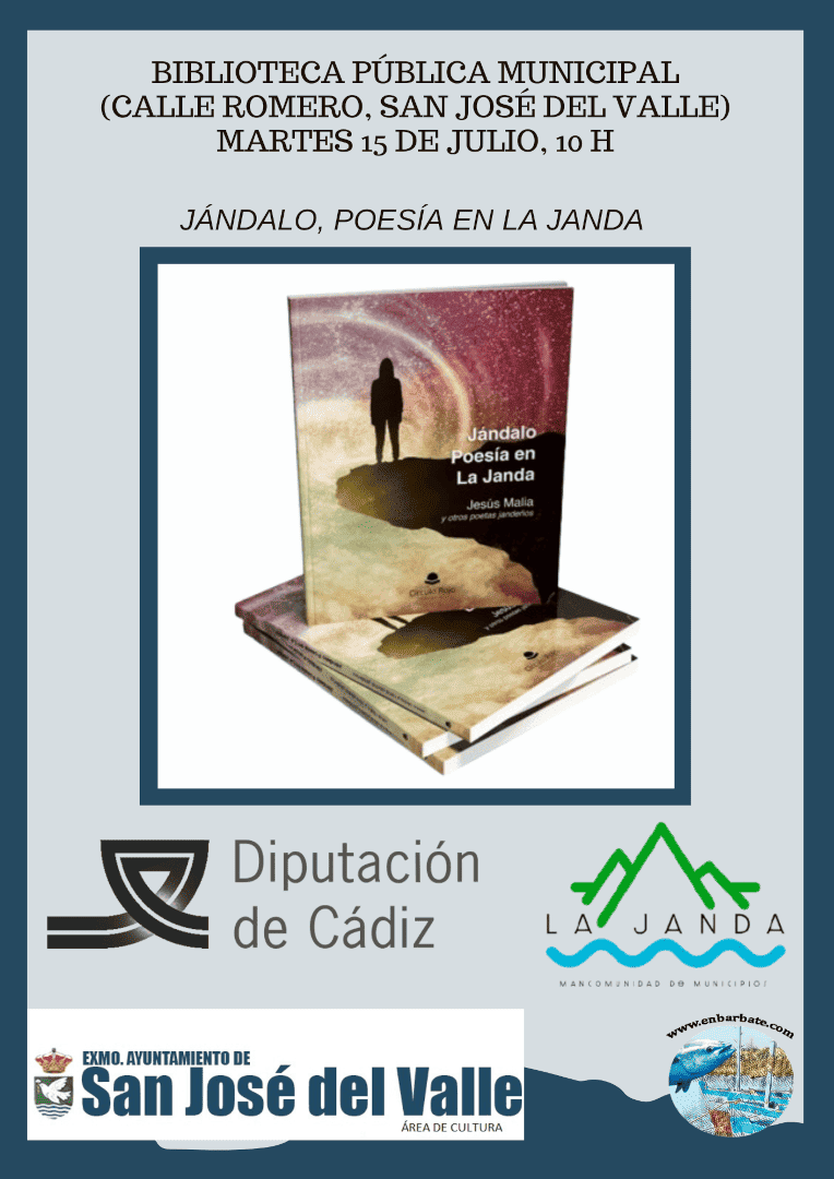 “Jándalo Poesía en La Janda” se presenta en San José del Valle