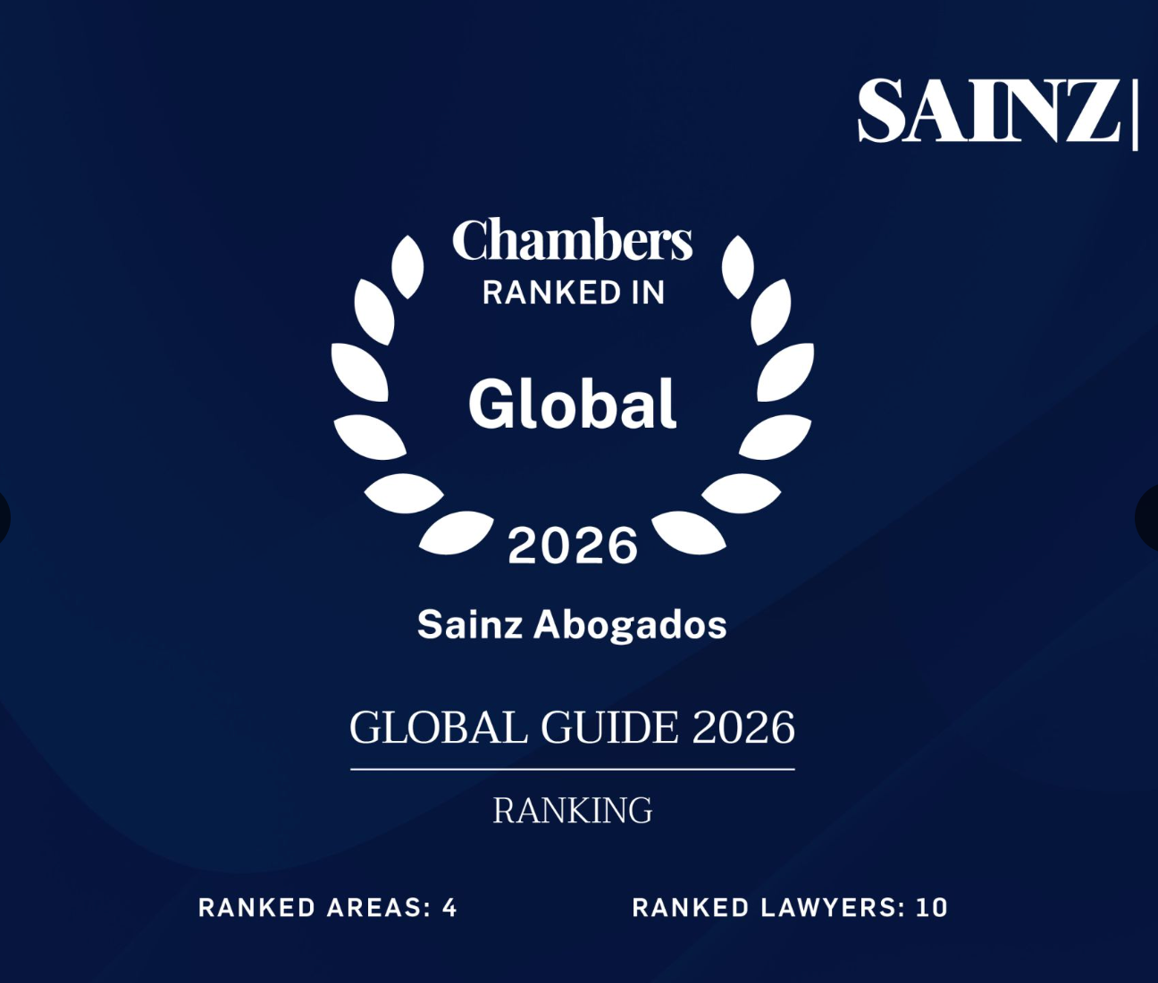 Reconocimiento en Chambers and Partners Global Guide 2026