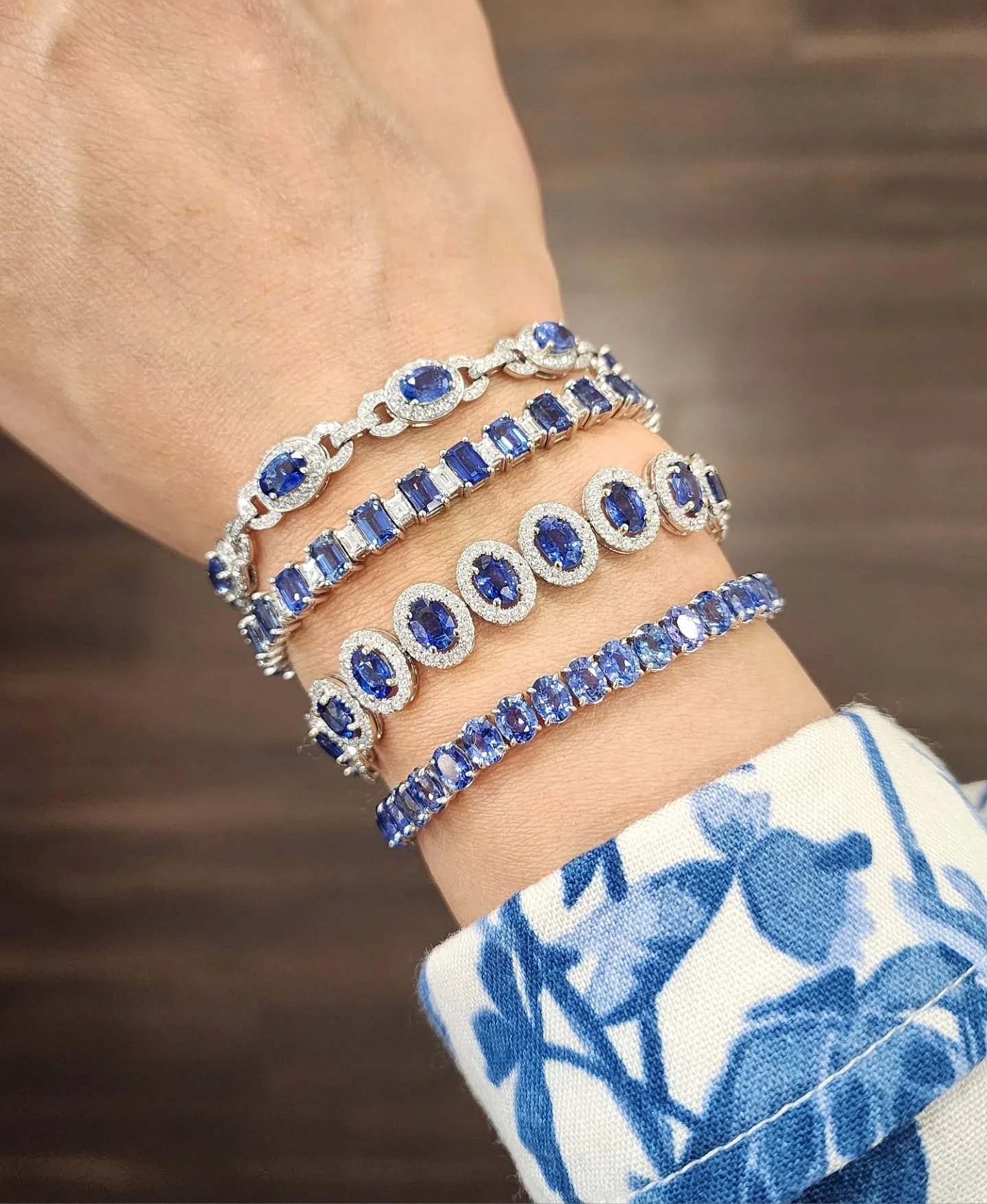"Blue Vibes Only"
#finejewelry #ınstajewelry #sapphire #sapphirebracelet #septemberbirthstone