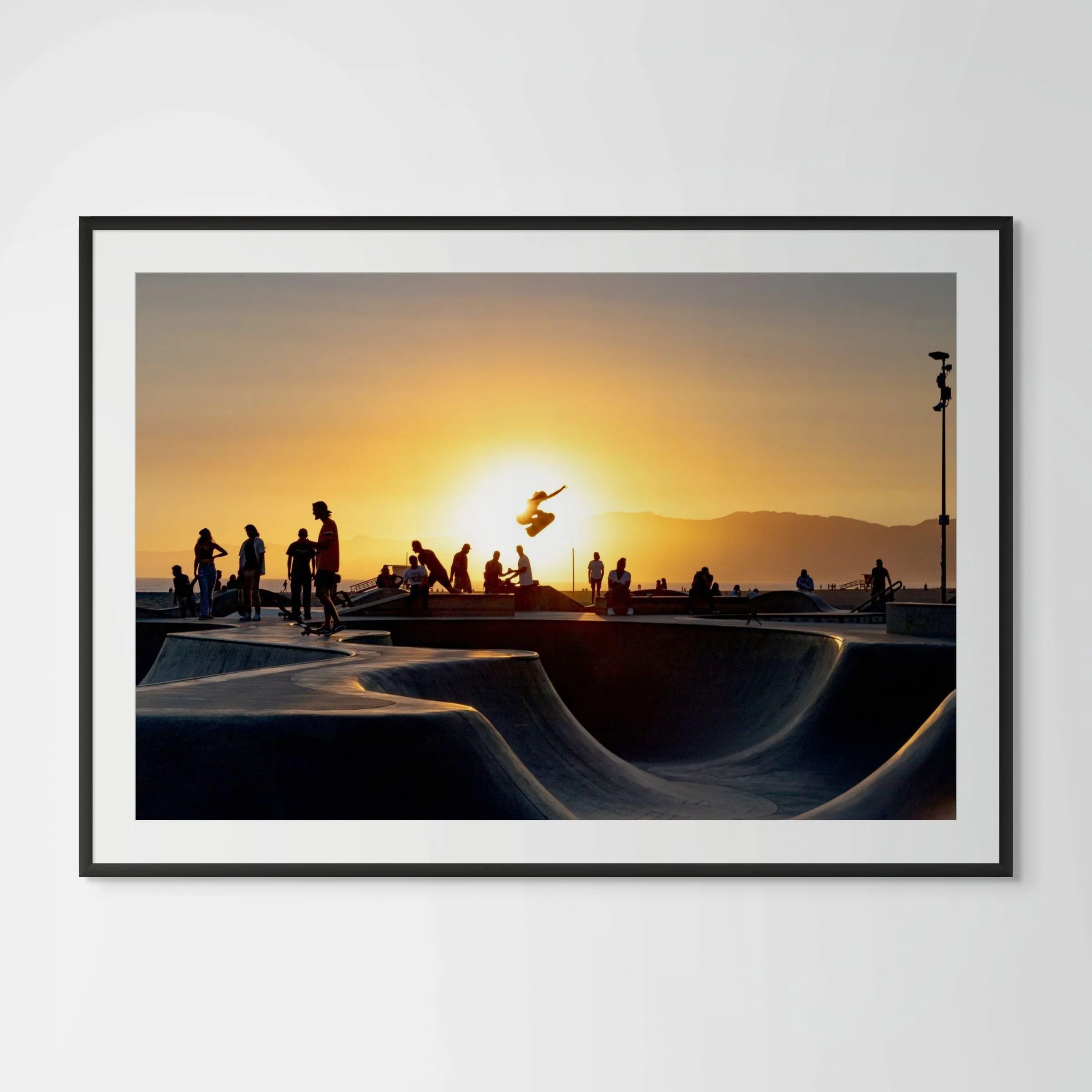 Golden Hour | Venice Beach Skatepark