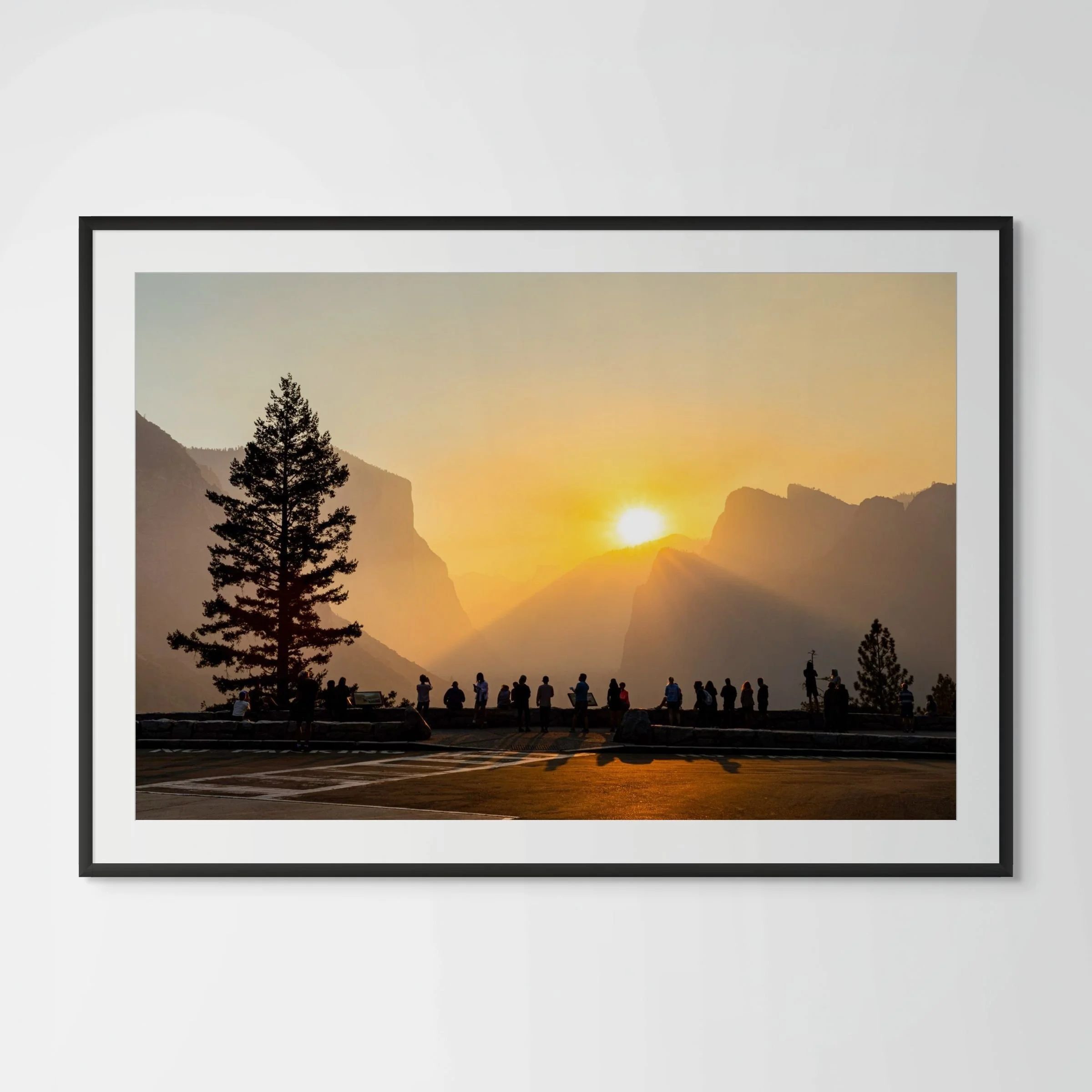 Gathering Light | Yosemite Tunnel View