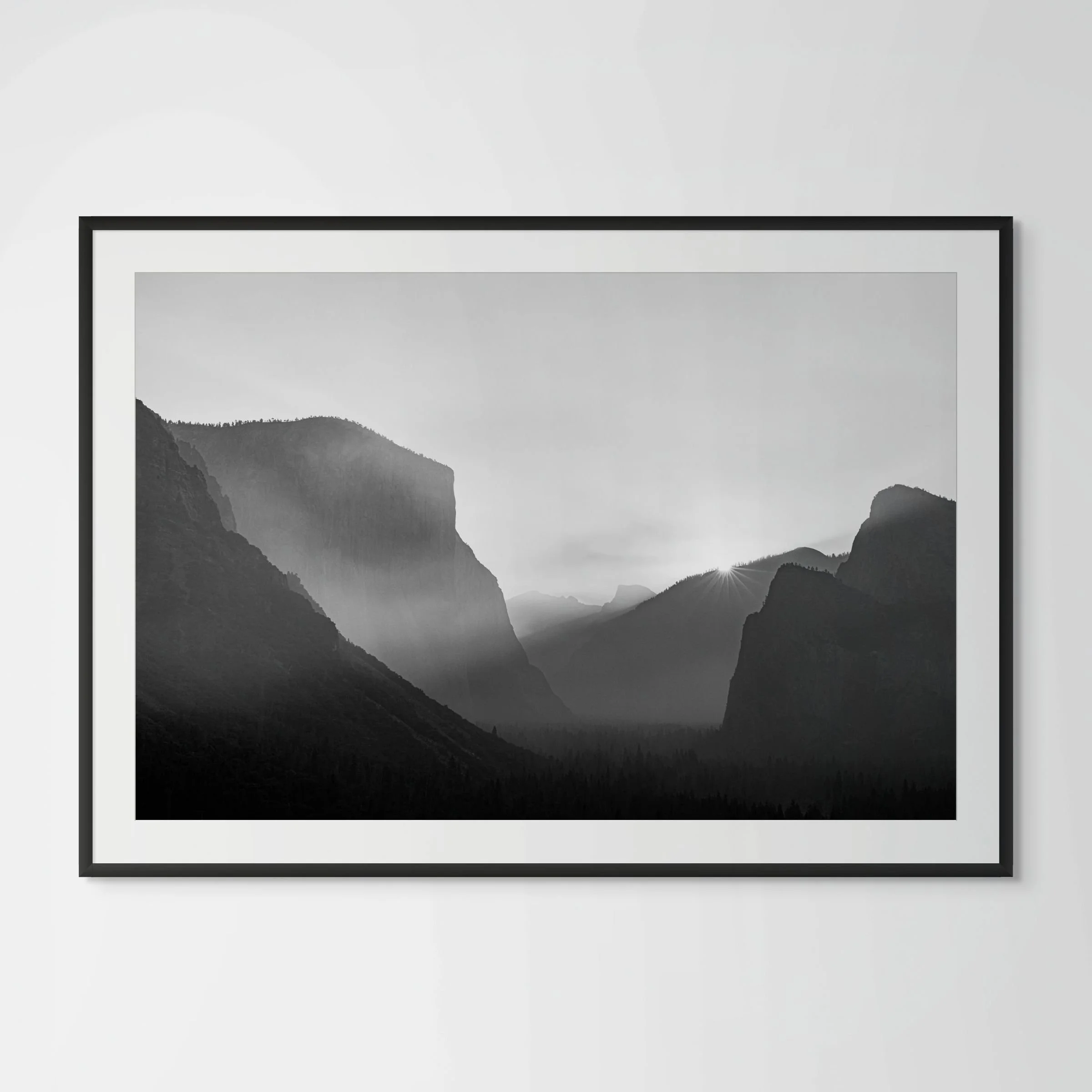 First Light | Yosemite Tunnel View