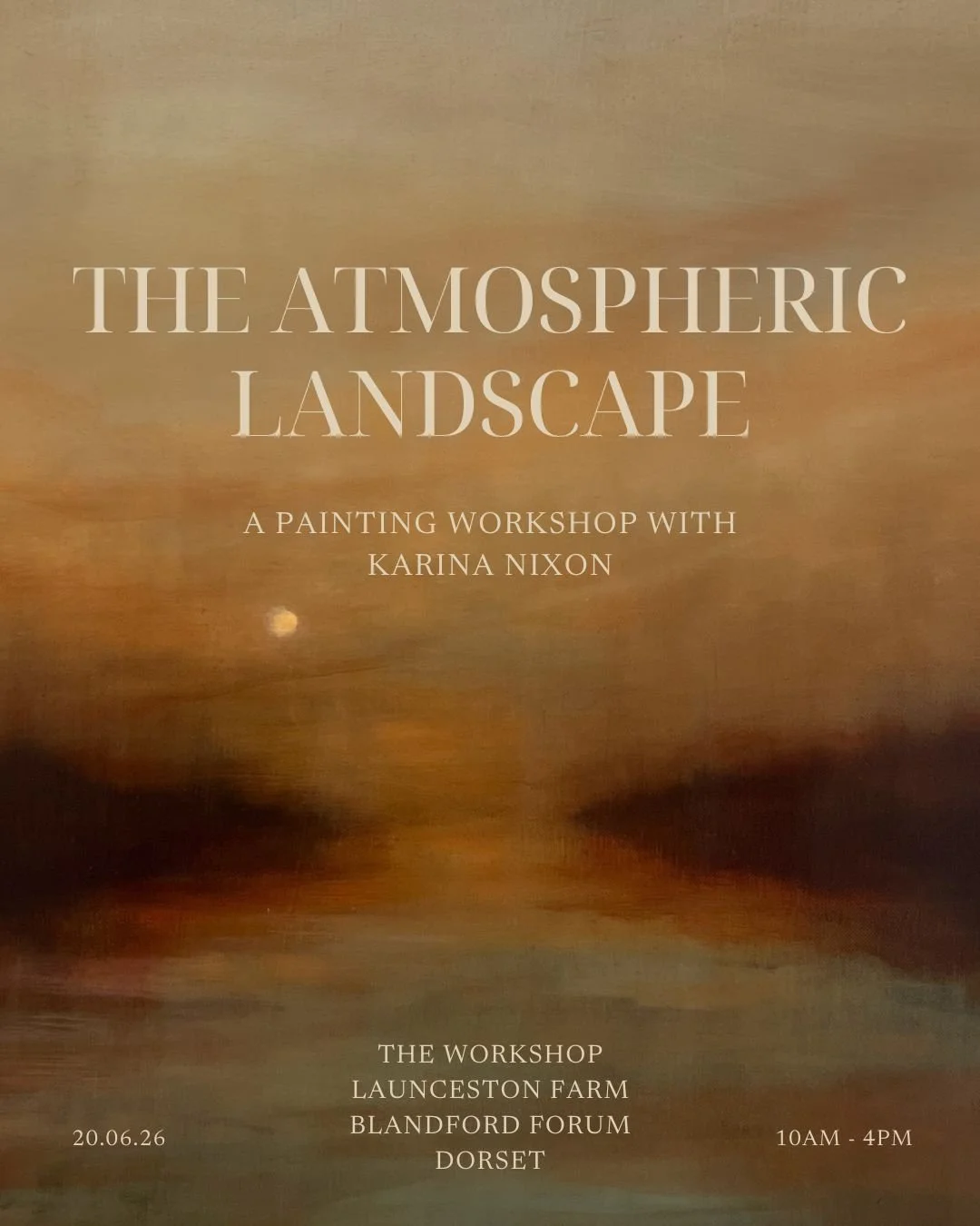 The Atmospheric Landscape  |  Saturday 20th June  |  10am - 4pm