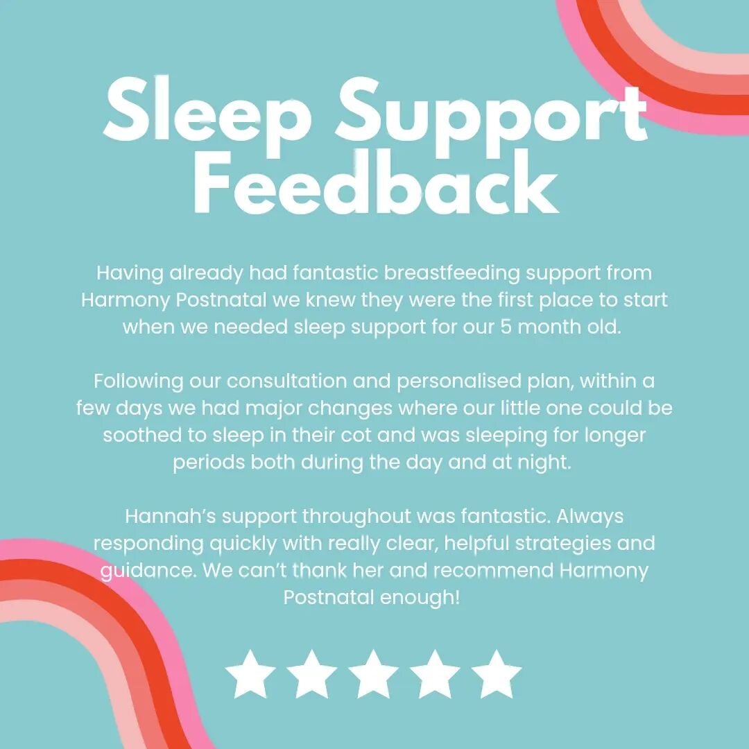 Some truly amazing Friday feedback today 🫶🫶🫶

So lucky to support families like this and make such significant changes! 

Gentle, responsive, personalised sleep support from Hannah at Harmony Postnatal 💙🩷❤️

#sleepconsultantharrogate #sleepsuppo