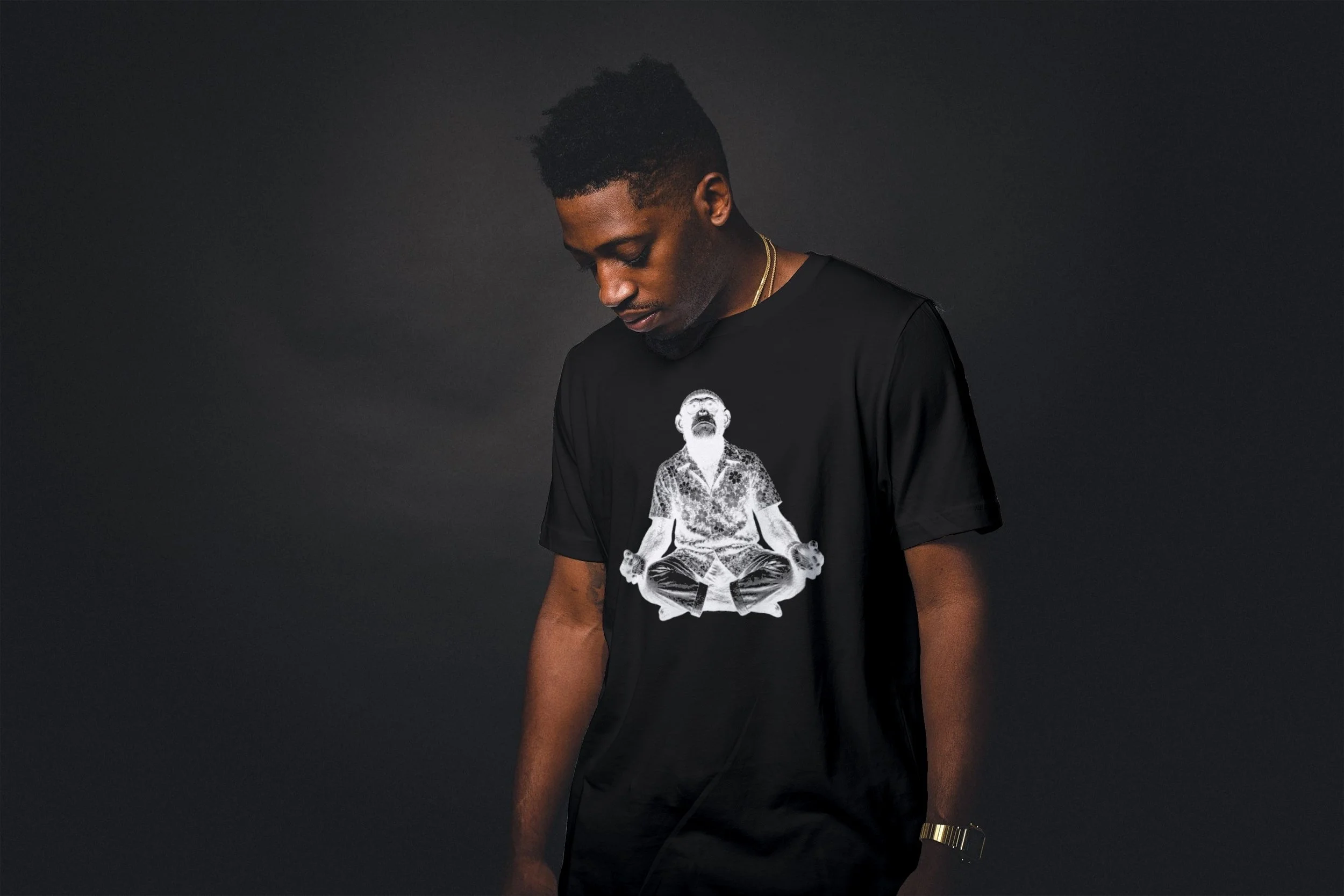 icon303 Pyrite Meditate Unisex t-shirt