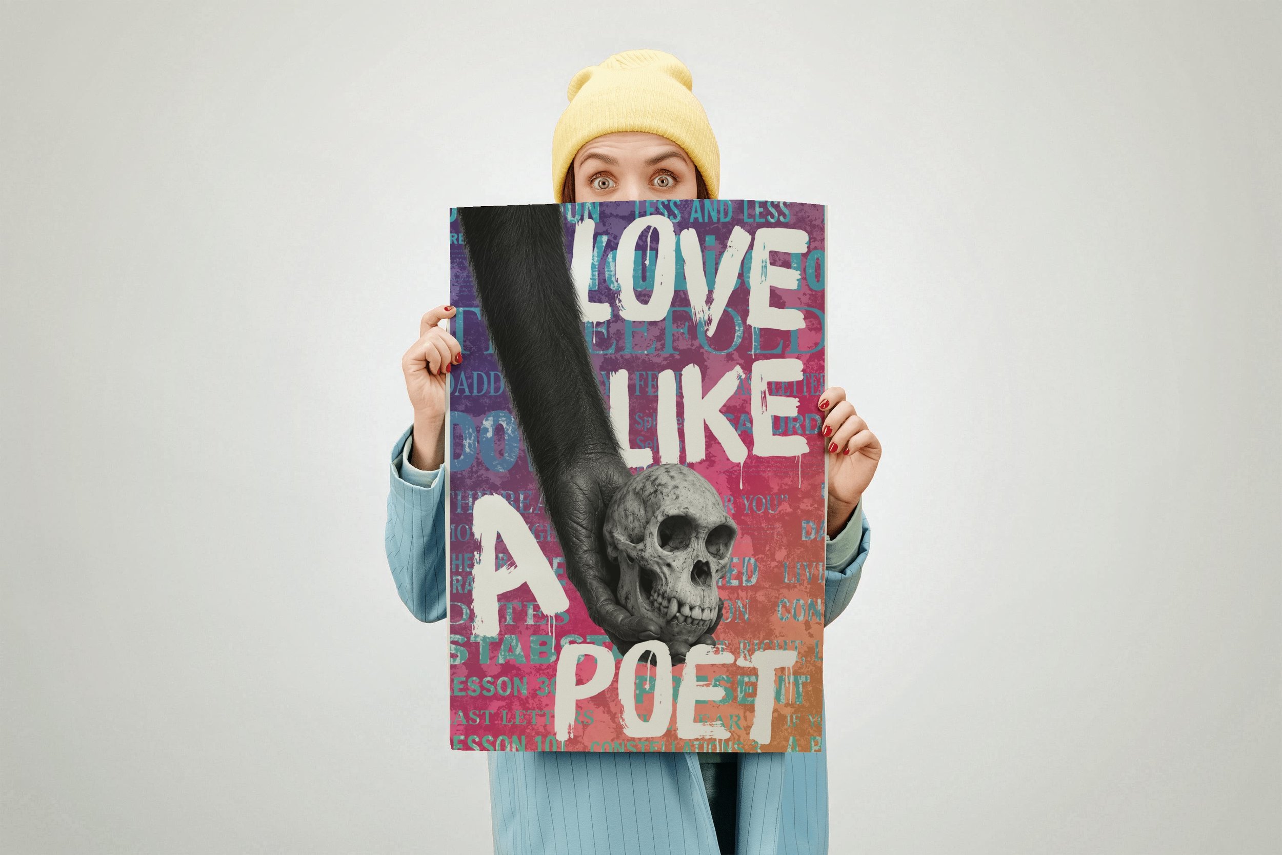 LOVE LIKE A POET — Limited Edition Diptych Art Posters 1 of 2 (Set)
