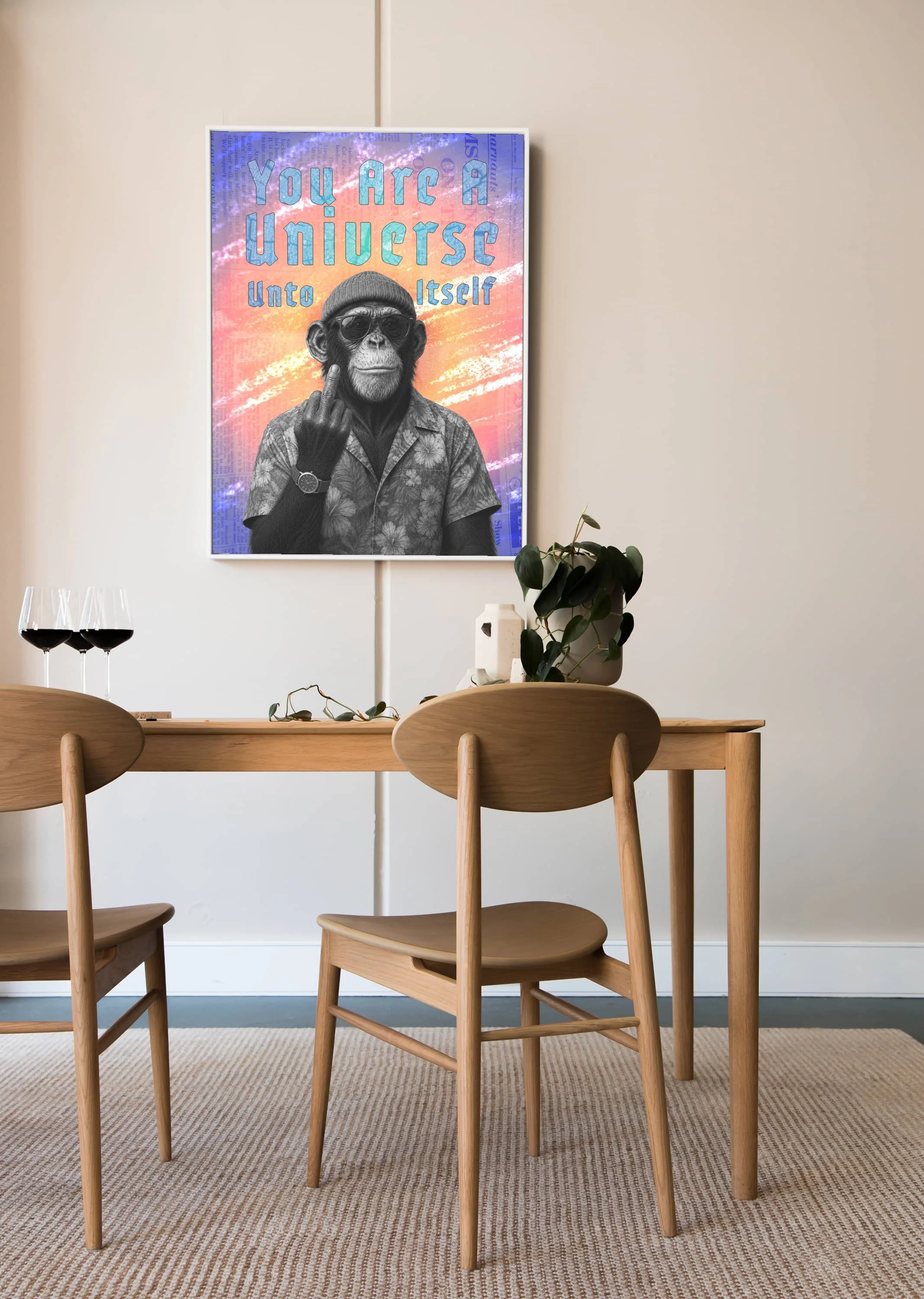 UNIVERSE — Limited Edition Printed Canvas Wall Art