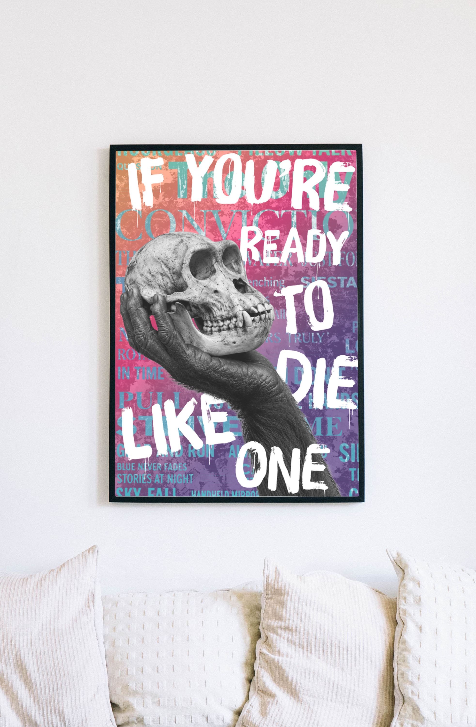 LOVE LIKE A POET — Limited Edition Diptych Printed Canvas Wall Art 2 of 2 (Set)