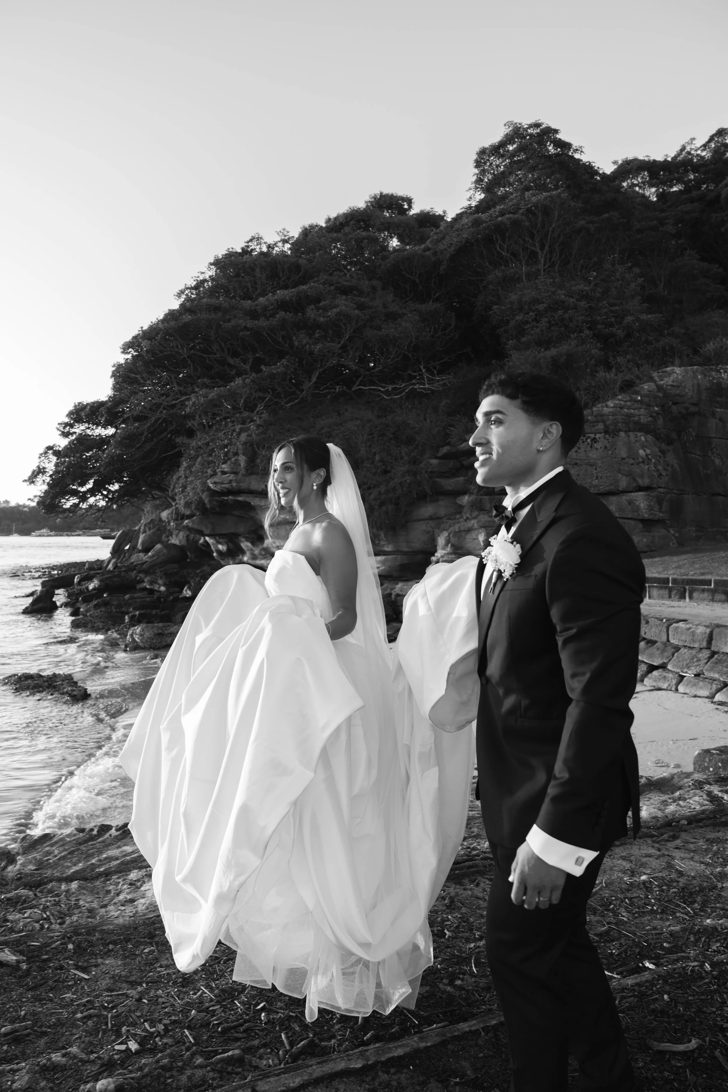 Yasmin &amp; Burhan: A waterfront celebration in Sydney