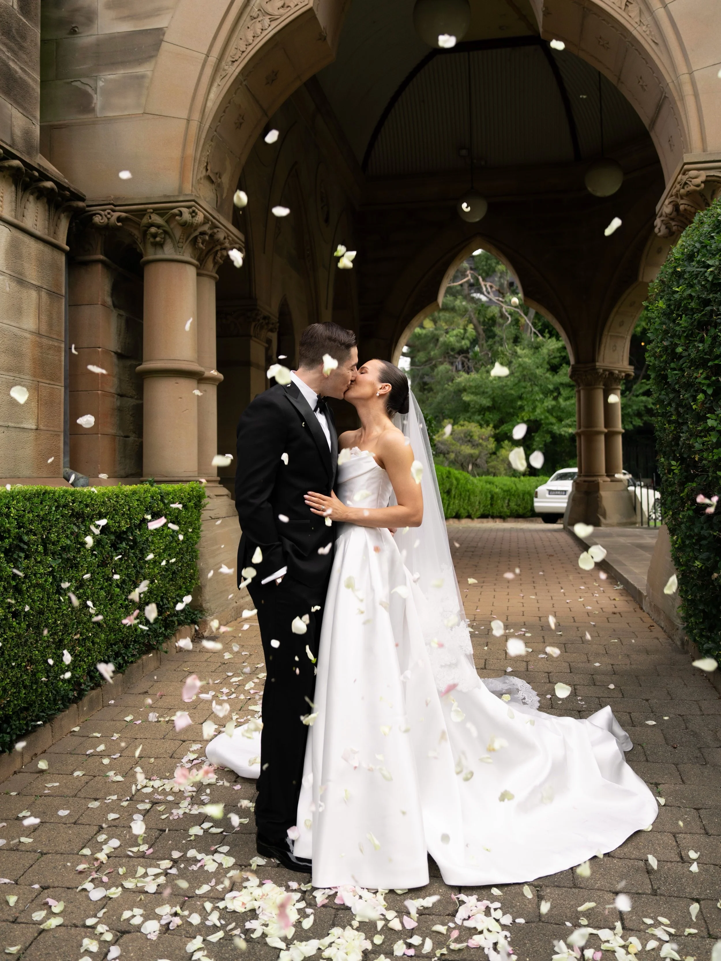 Natasha &amp; Jake &mdash; can&rsquo;t wait to share more from their beautiful celebration. 🤍

photo @pleinairstudyo 
video @lovereel.com.au 
styling @paloma.eventco 
florals @boutierre_girls 
hair &amp; mua @georgiahullmakeup 
dress @corston_coutur