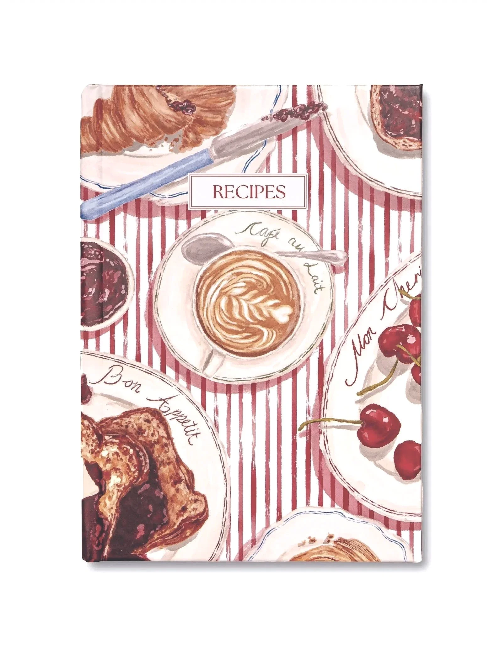 Breakfast in Paris Recipe Journal