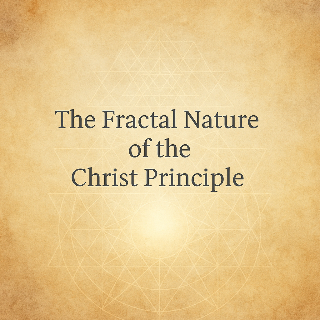 The Fractal Nature of the Christ Principle