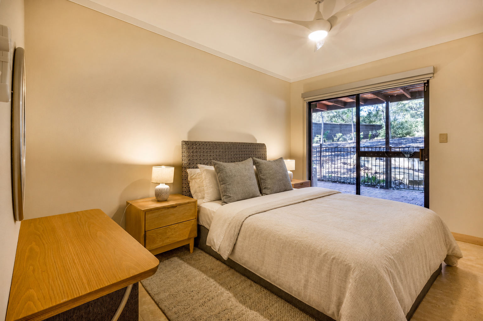 Bedroom Three: Queen bed