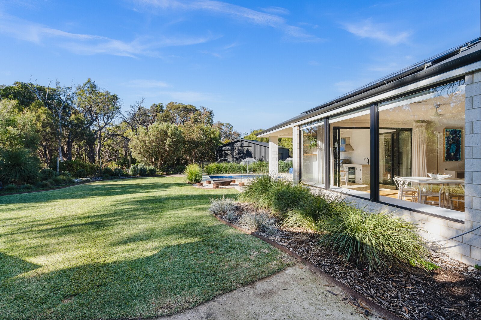Outdoor space - Sauna available (not yet pictured)