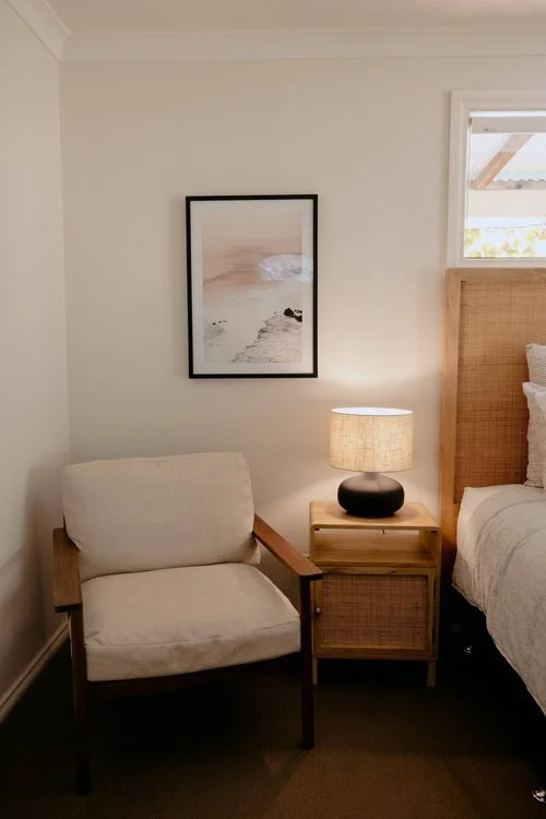 Master bedroom: King bed with ensuite