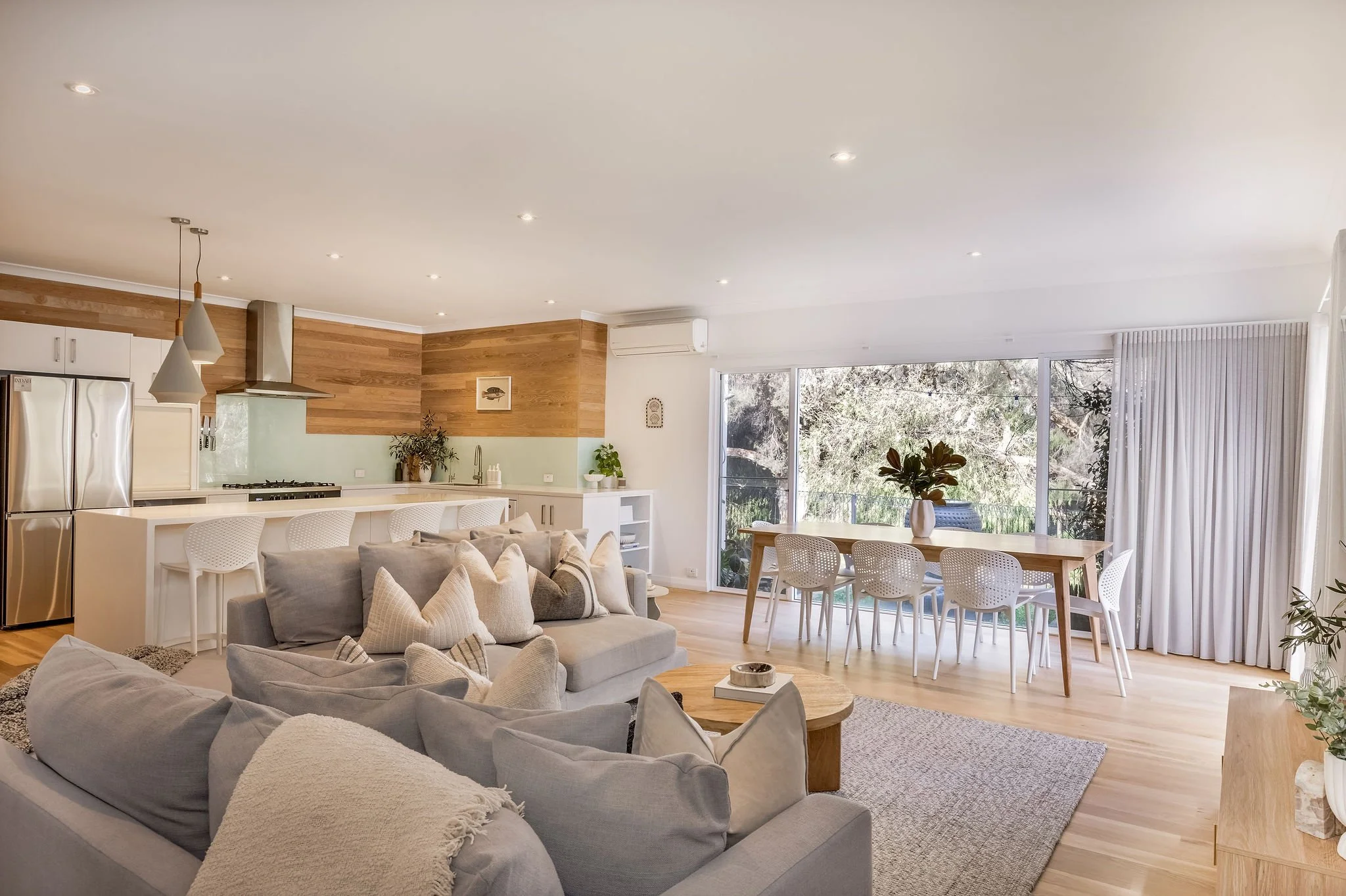 One big open space: lounge, dining and kitchen together, Seastream Haven Dunsborough