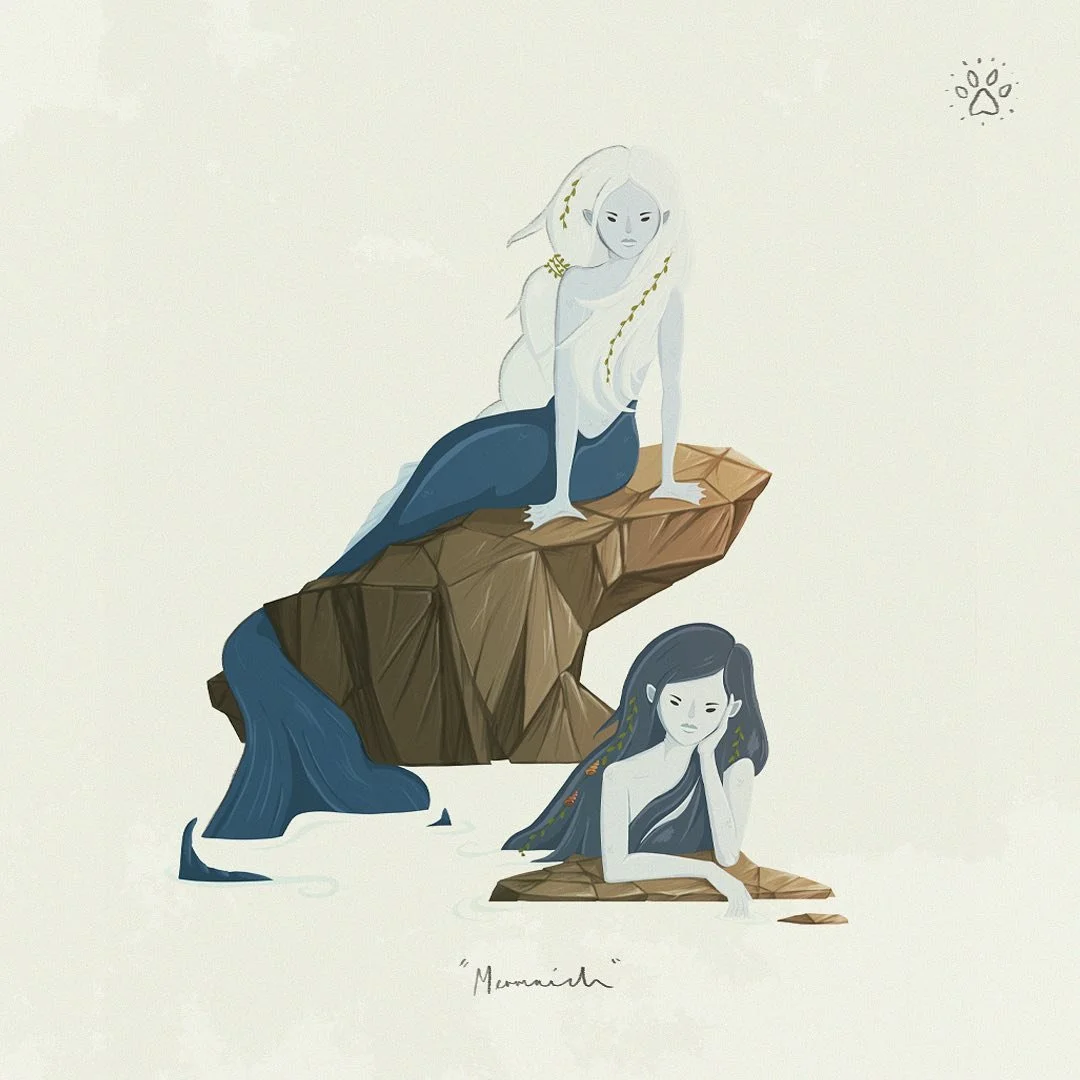 As wild and and unpredictable as the seas they inhabit, the mermaids of The Isles are frequently spotted around the south eastern coast. Despite human hearsay regarding missing fishermen, Mermaids are typically piscivores &mdash; however like any wil