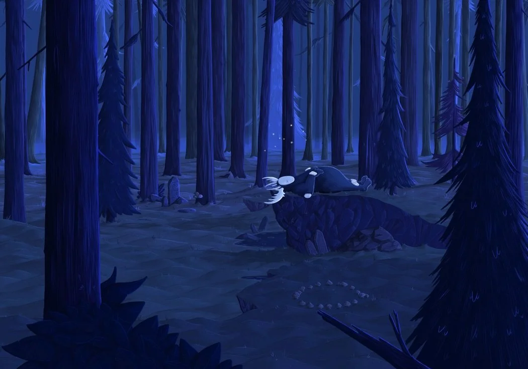 Deep within the Forest Heartlands is &lsquo;The Giants Den,&rsquo; a strange and magical clearing, rumoured to be home to a monstrous horned beast&hellip;
.
.
.
#illustration #worldbuildingart #folklore