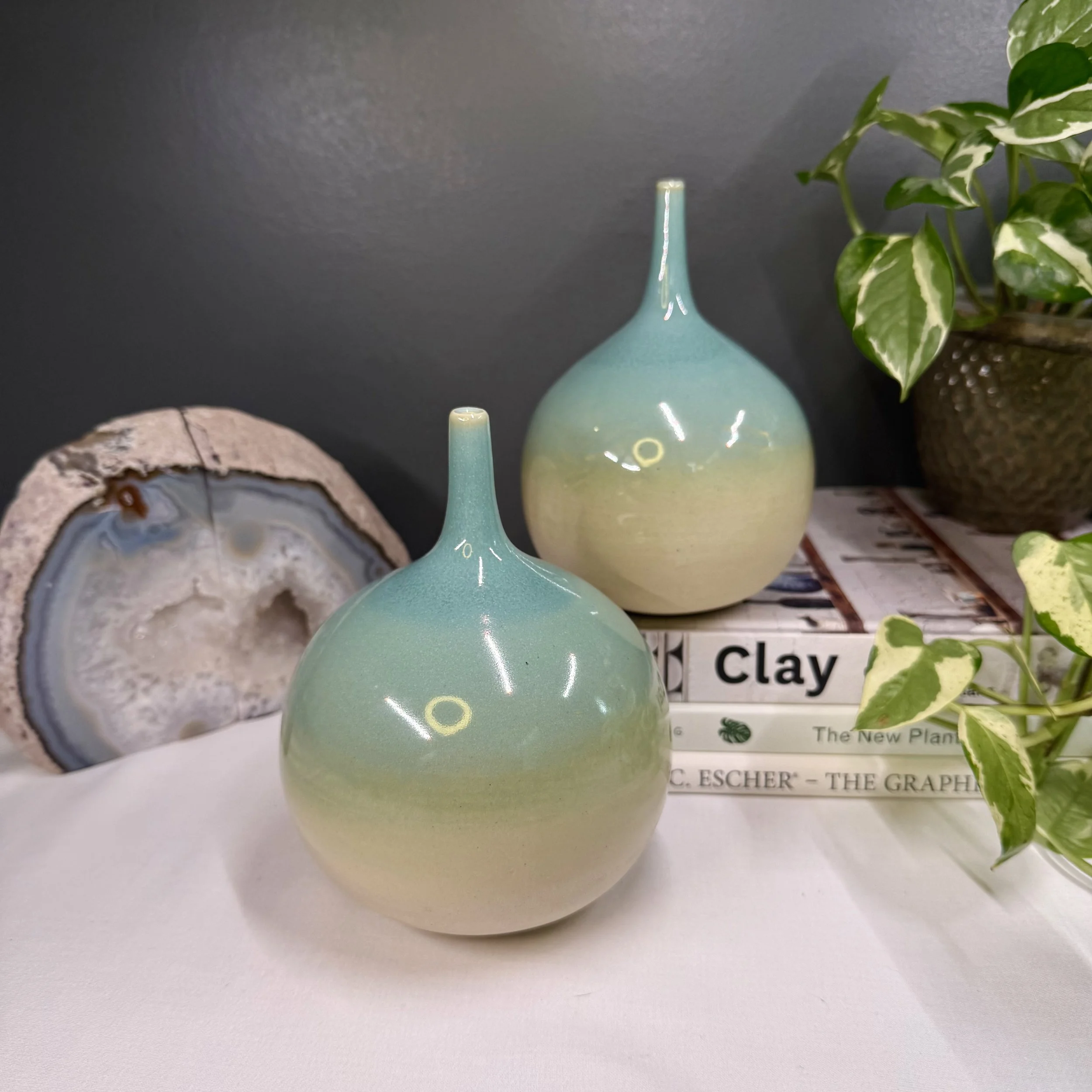 Blue Droplet Vase