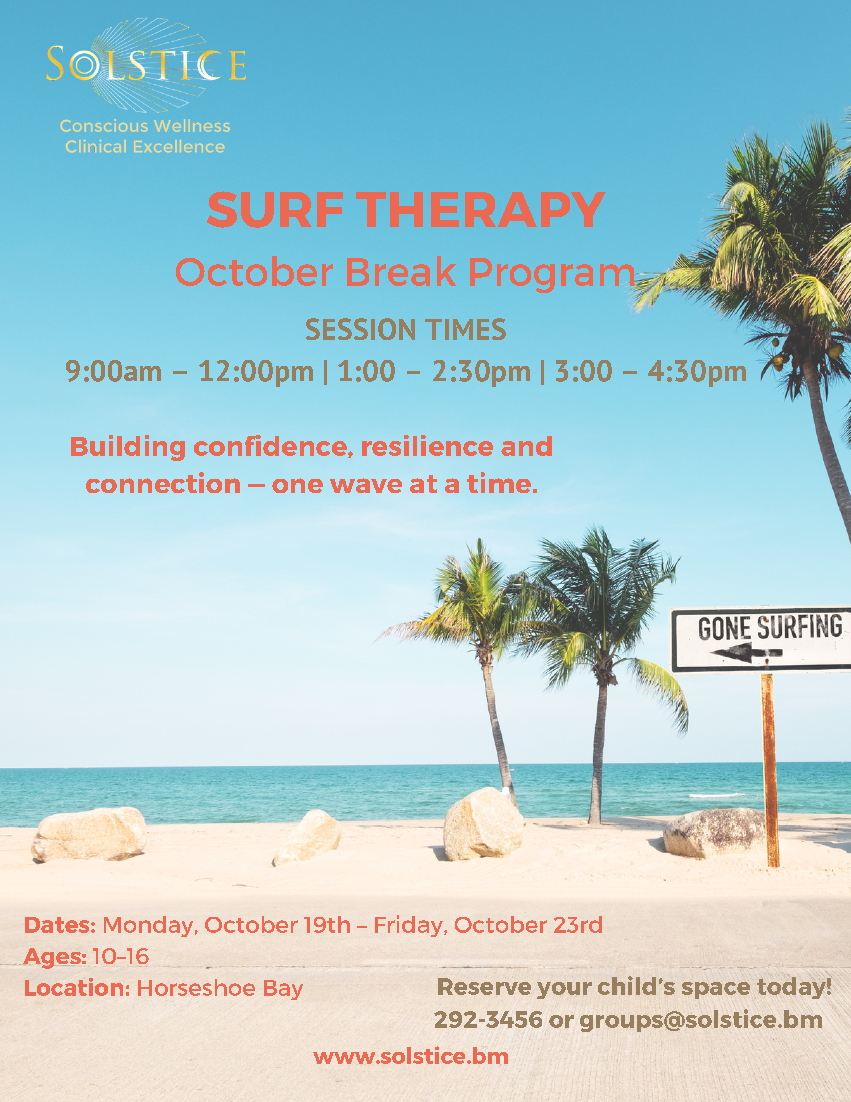 Surf Therapy - October break