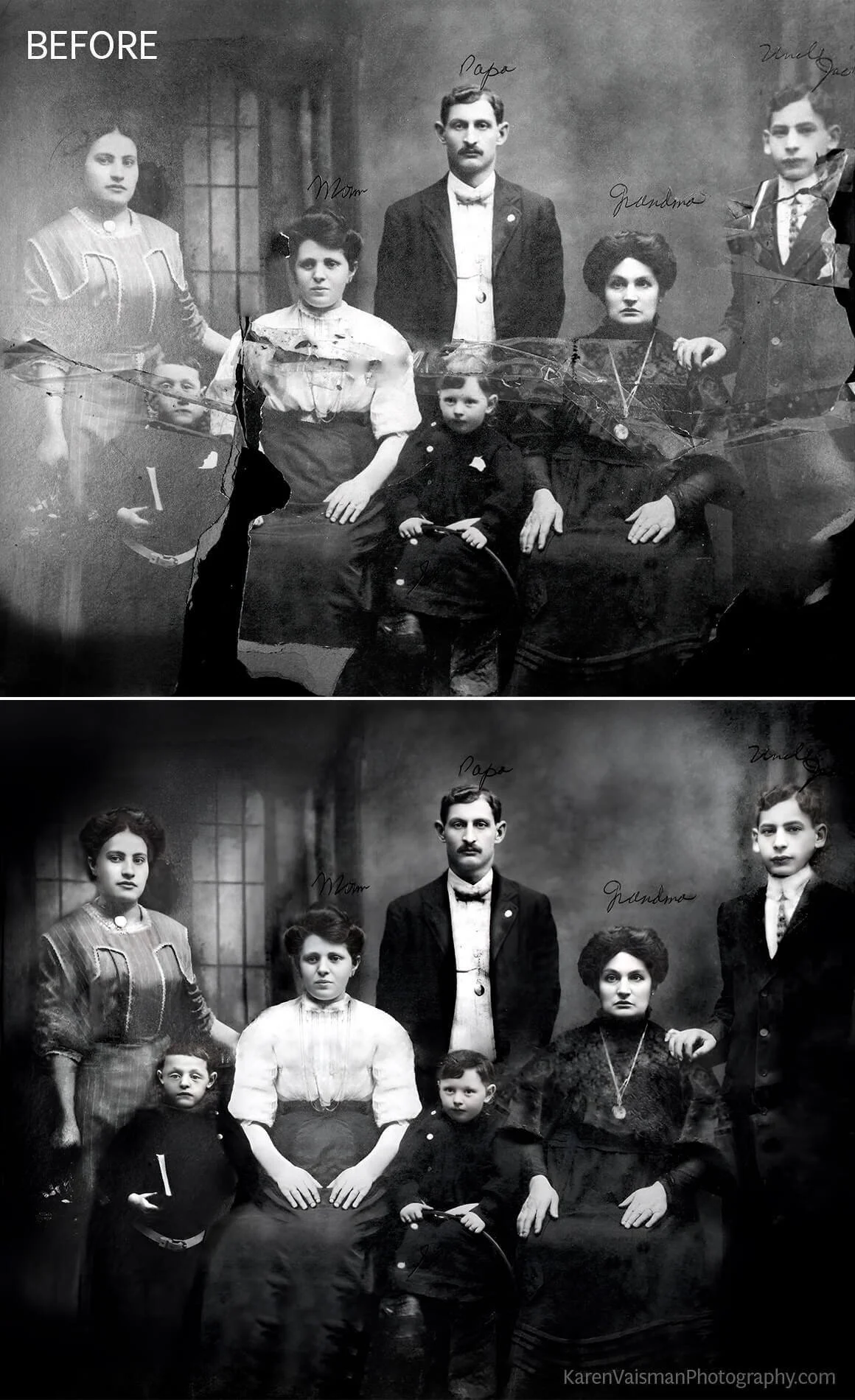 Photo Restoration Los Angeles Restore Old Photos Restoring In LAVentura Photograph