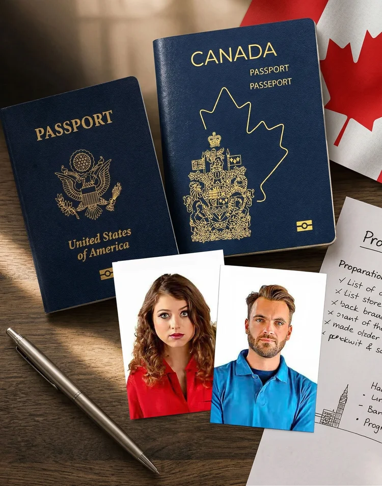 Passport photos Agoura Hills — U.S., Canadian, UK, Irish, German, Italian, French, Australian and all foreign passports