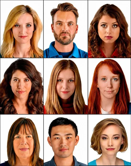 Australian passport photo with light background — Karen Vaisman Photography, Agoura Hills Los Angeles