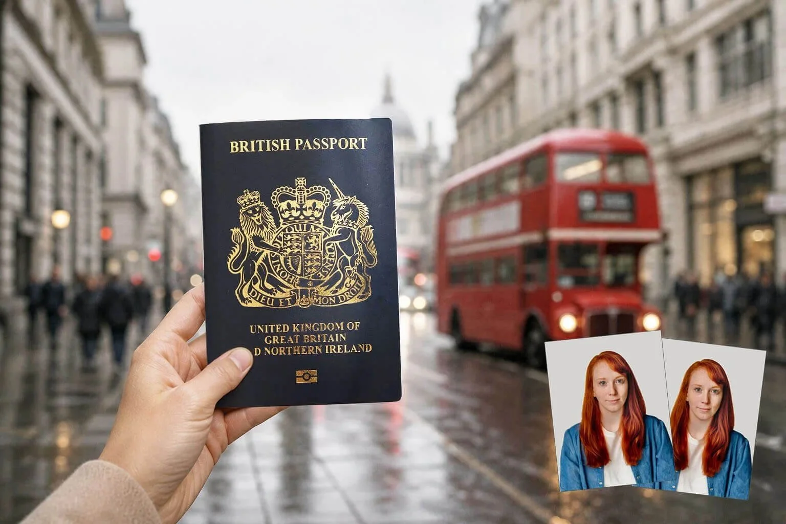 British Passport Photo - London - Karen Vaisman PHotography