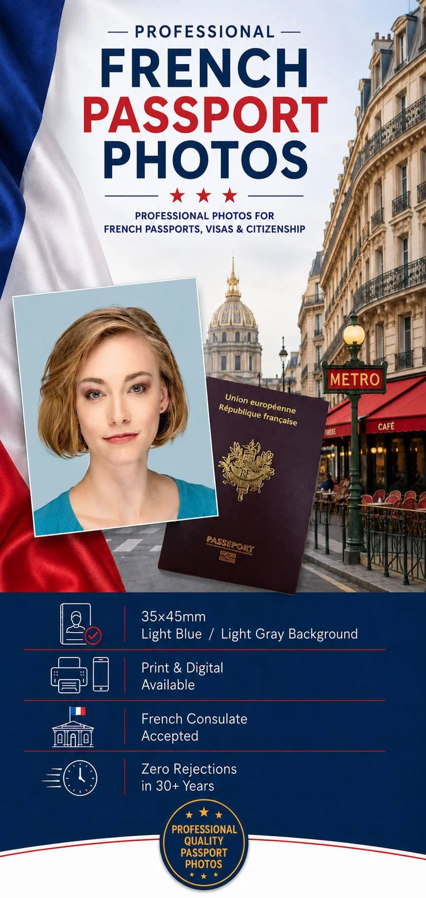 German passport and visa photos Los Angeles — Karen Vaisman Photography