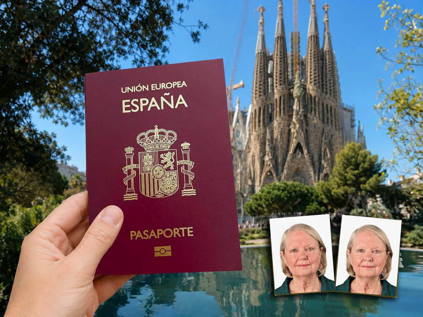 Spain Passport Photo Spain Visa Photo Spain Citizenship Photo Karen Vaisman Photography