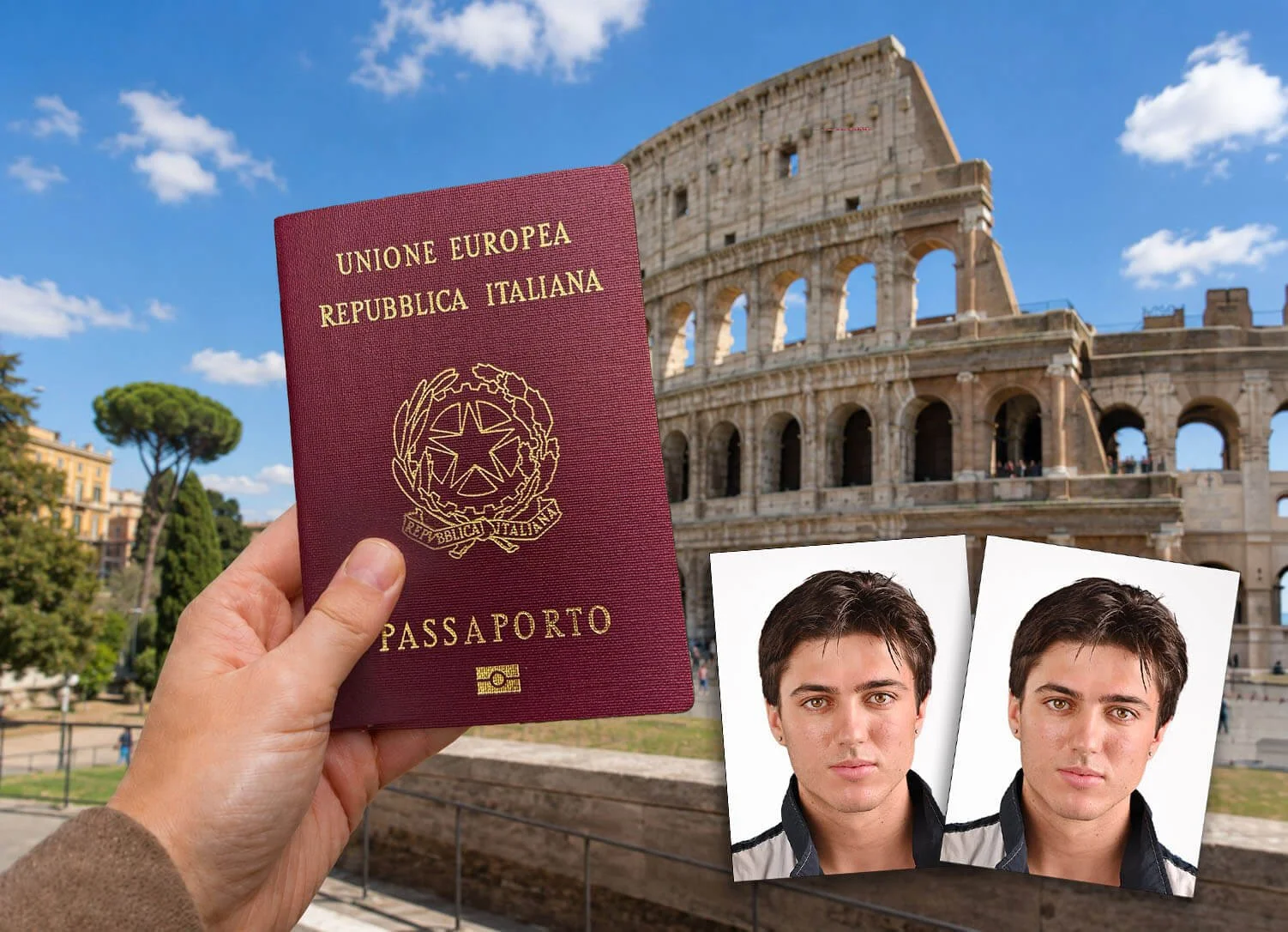 Italian Passport Photo  Italian Visa Photo  Italian Citizenship Photo Karen Vaisman Photography