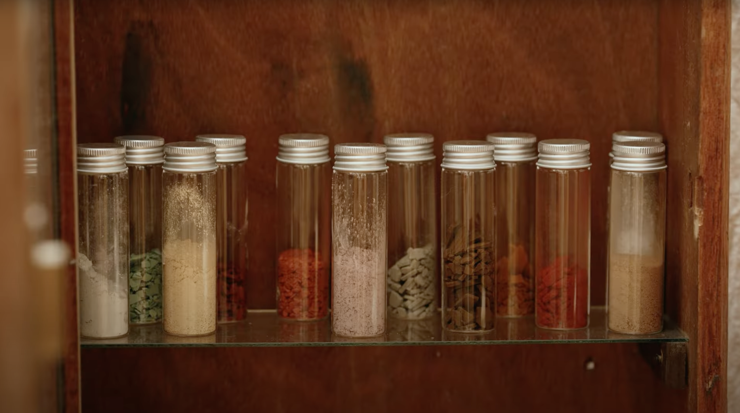 Soil pigments and minerals from stones