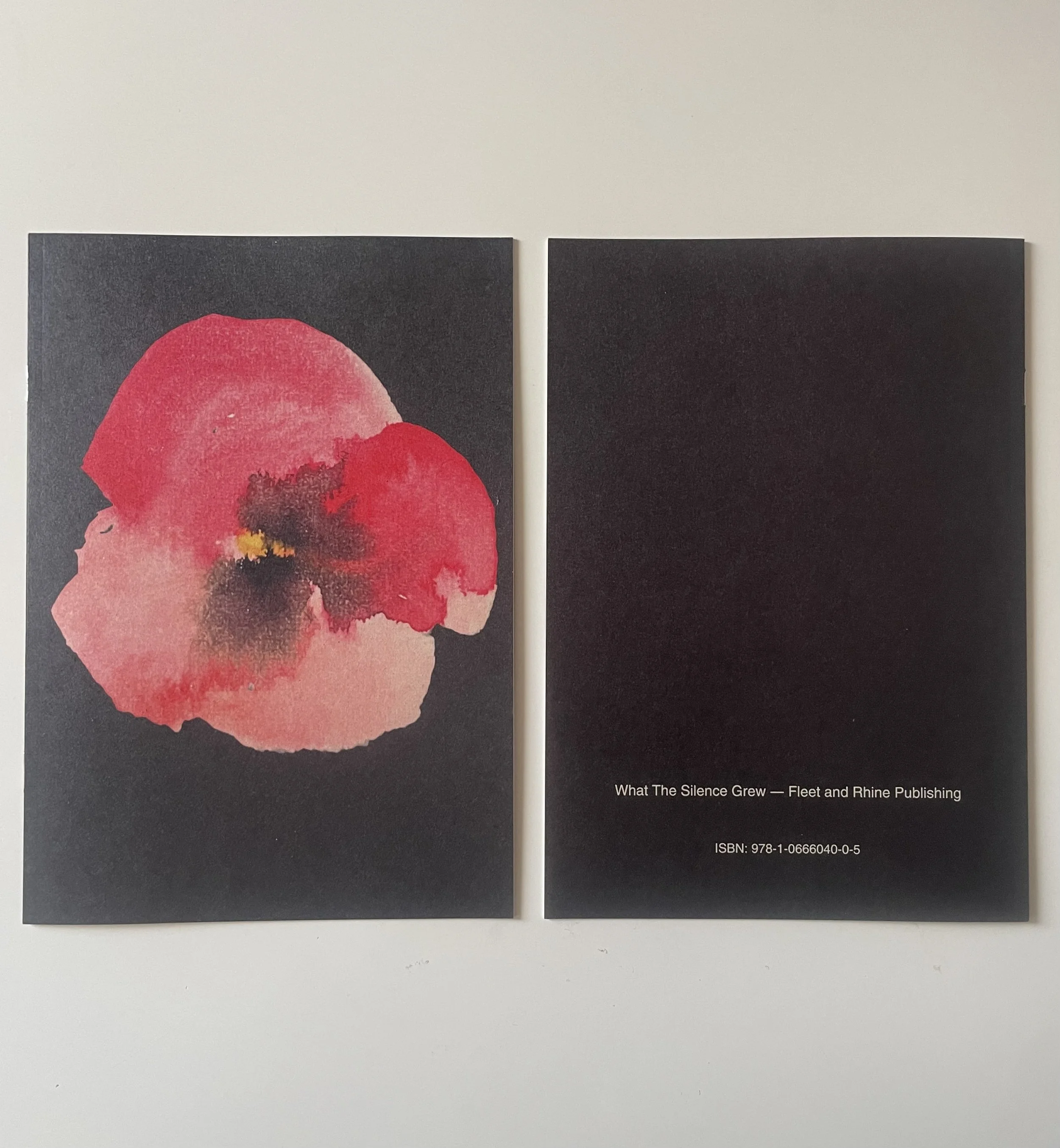 Edible Flowers - Chloris . Zine published by What The Silence Grew Fleet and Rhine Publishing Vivienne Schadinsky