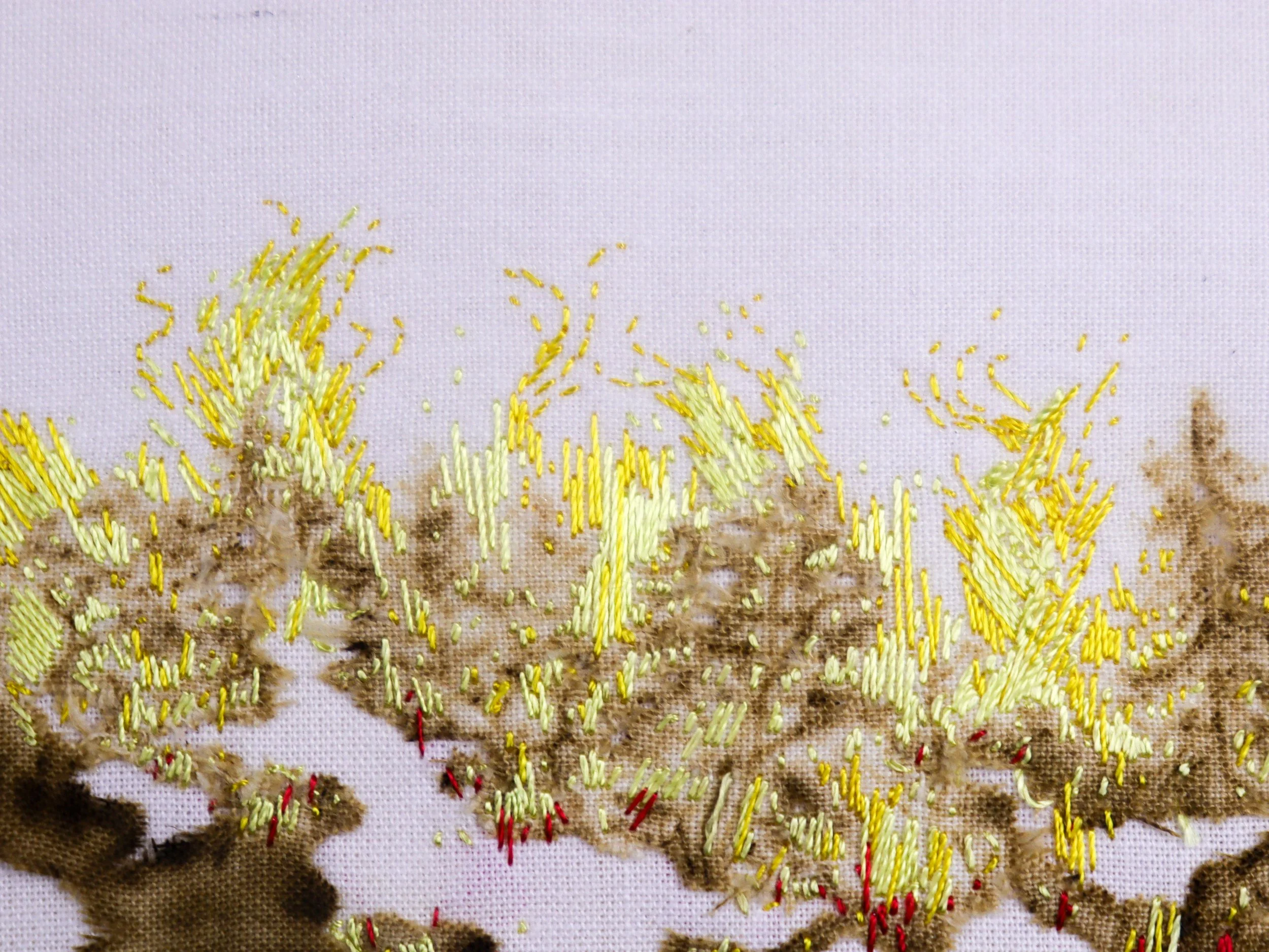 Les brûlages brodés