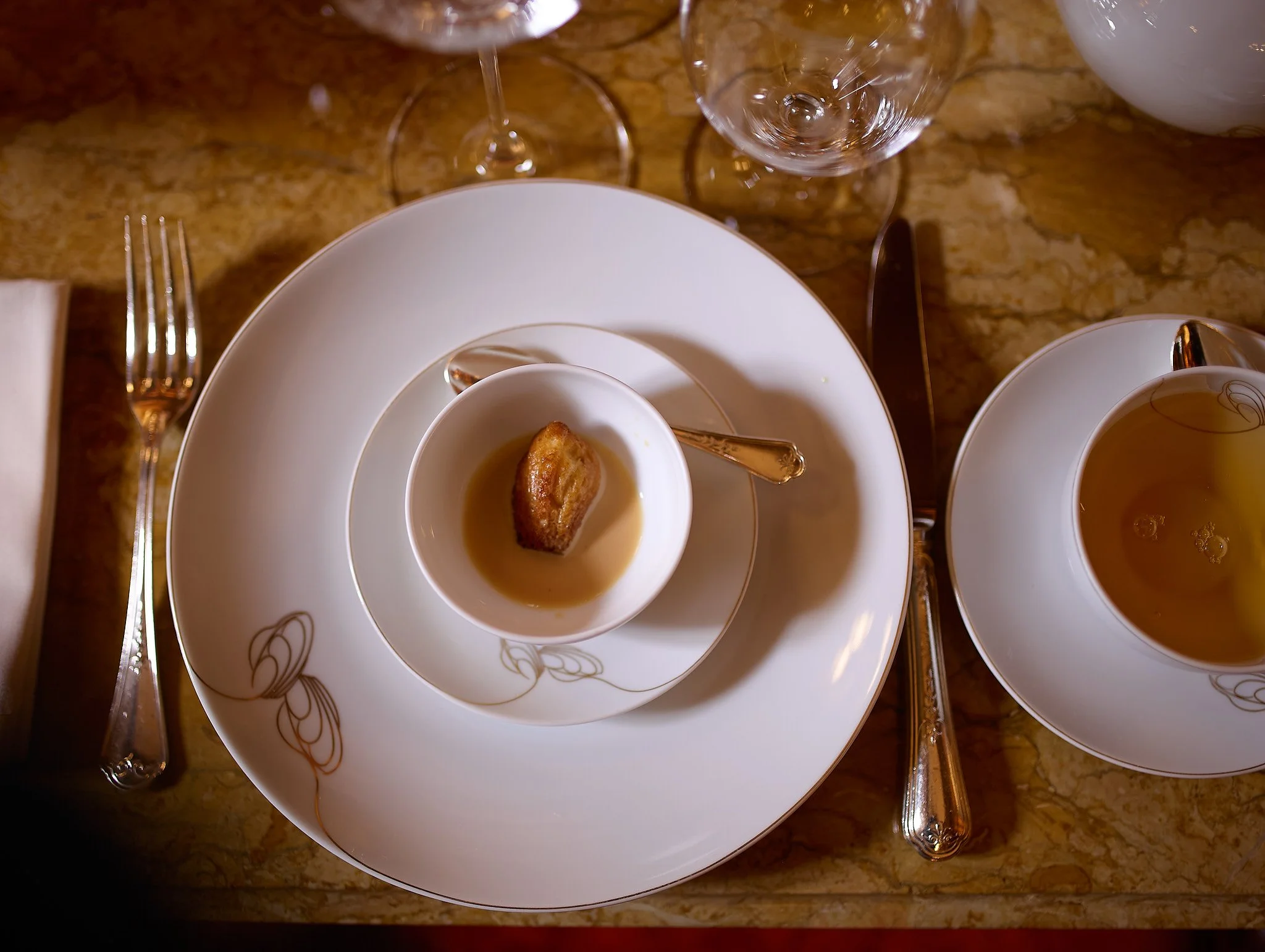 The 'Madeleine', served in the Marcel Proust Tea Room For Bon Appetit